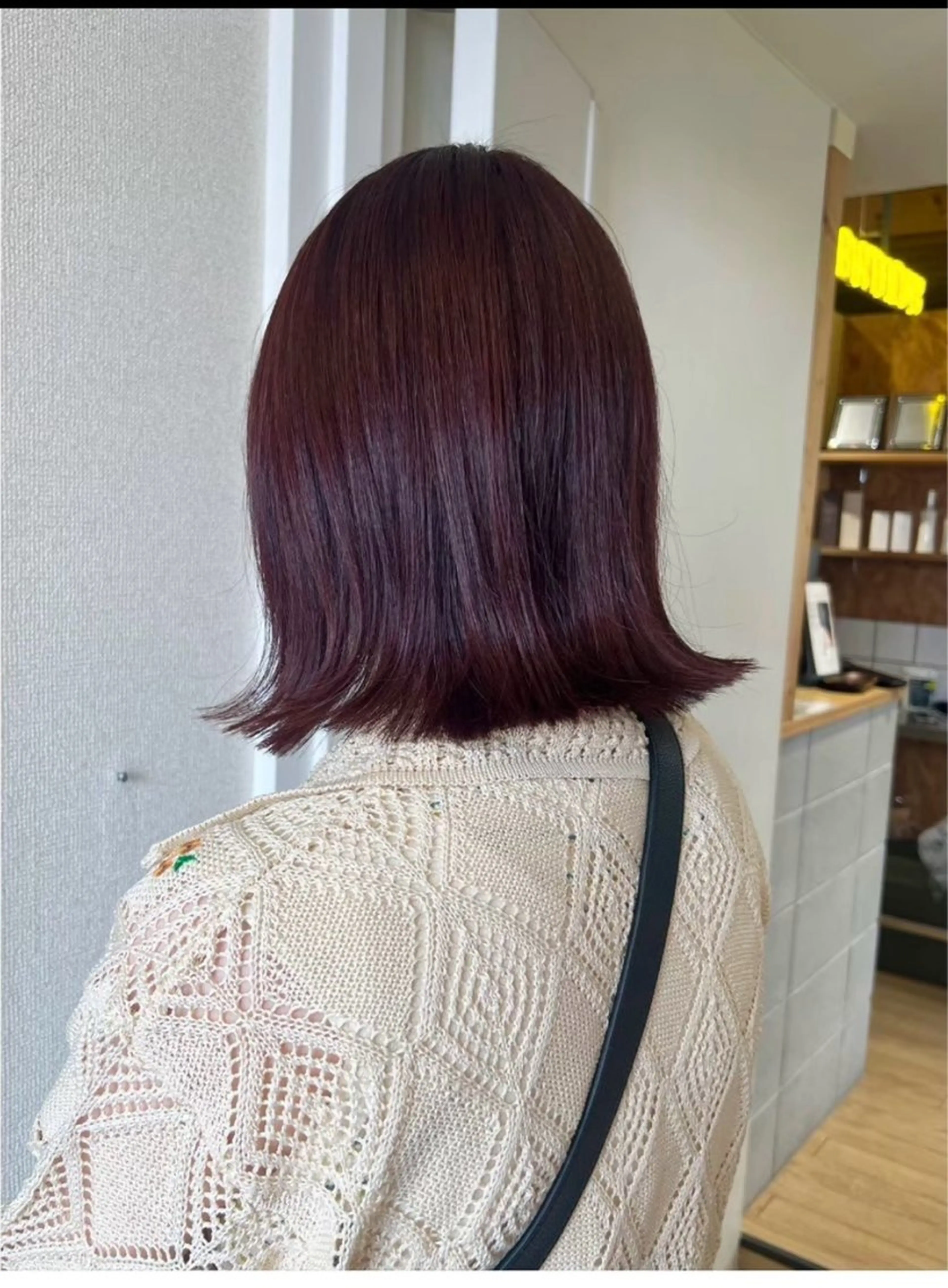 ブリーチありWcolor＋cut❕(暖色系🍒🍊)の写真