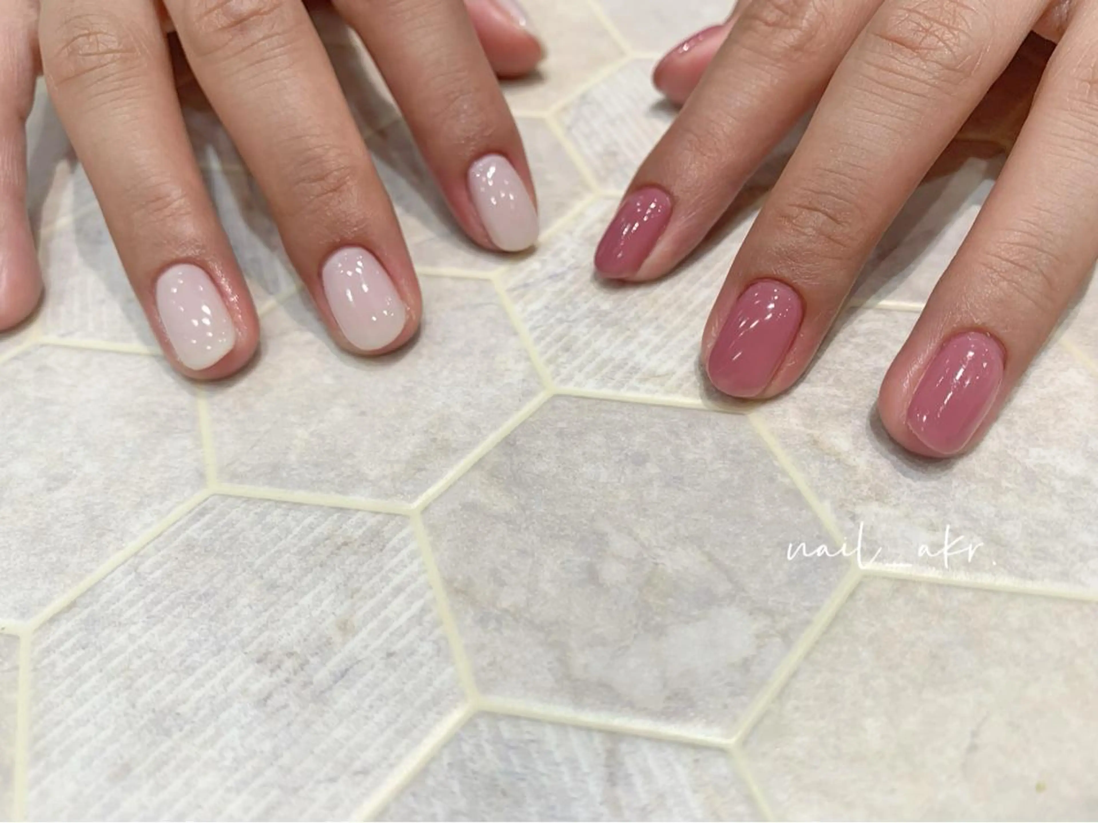 ネイル ピンク nailAVANCE akariのネイルデザイン