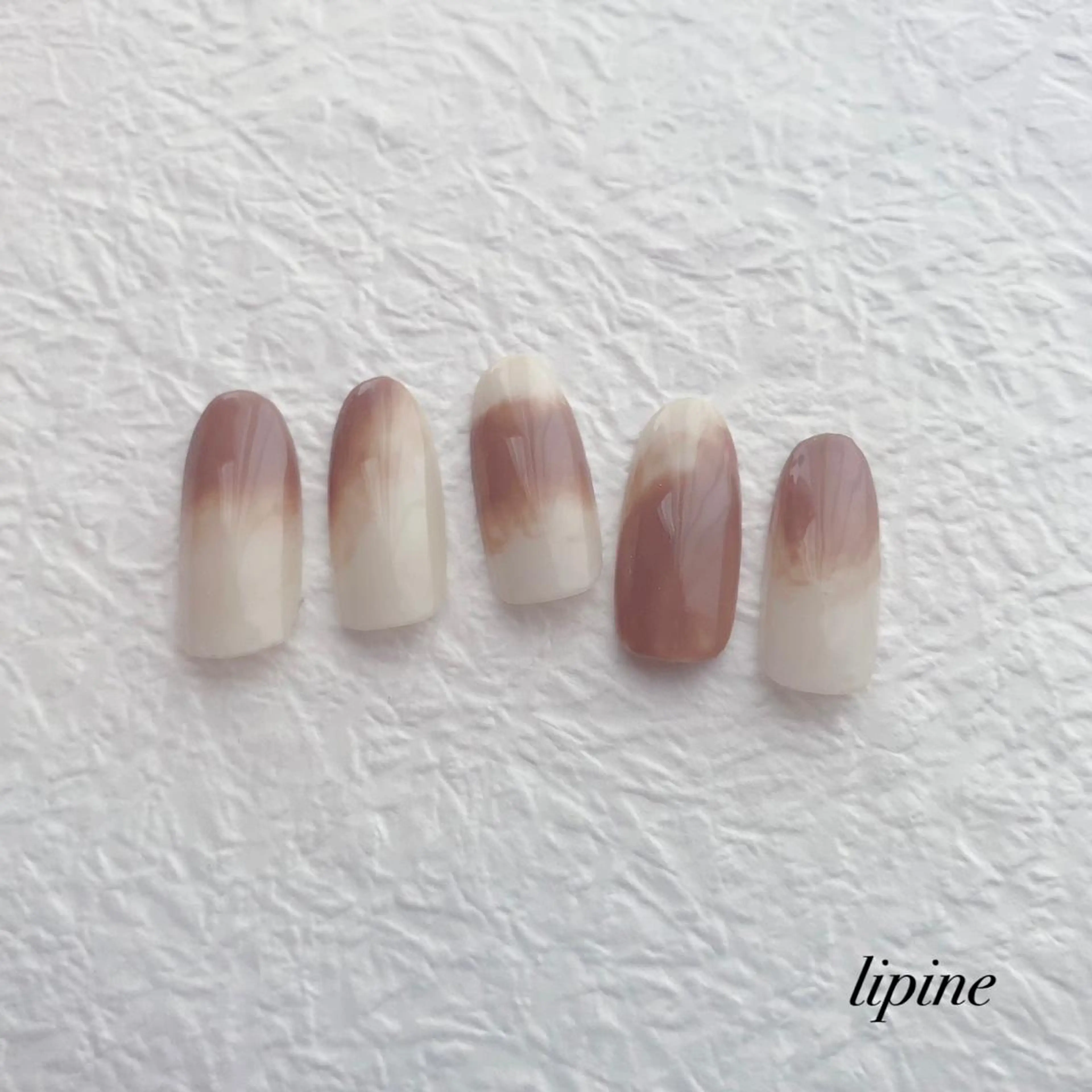 ネイル ニュアンスネイル ネイルサロン lipineのネイルデザイン