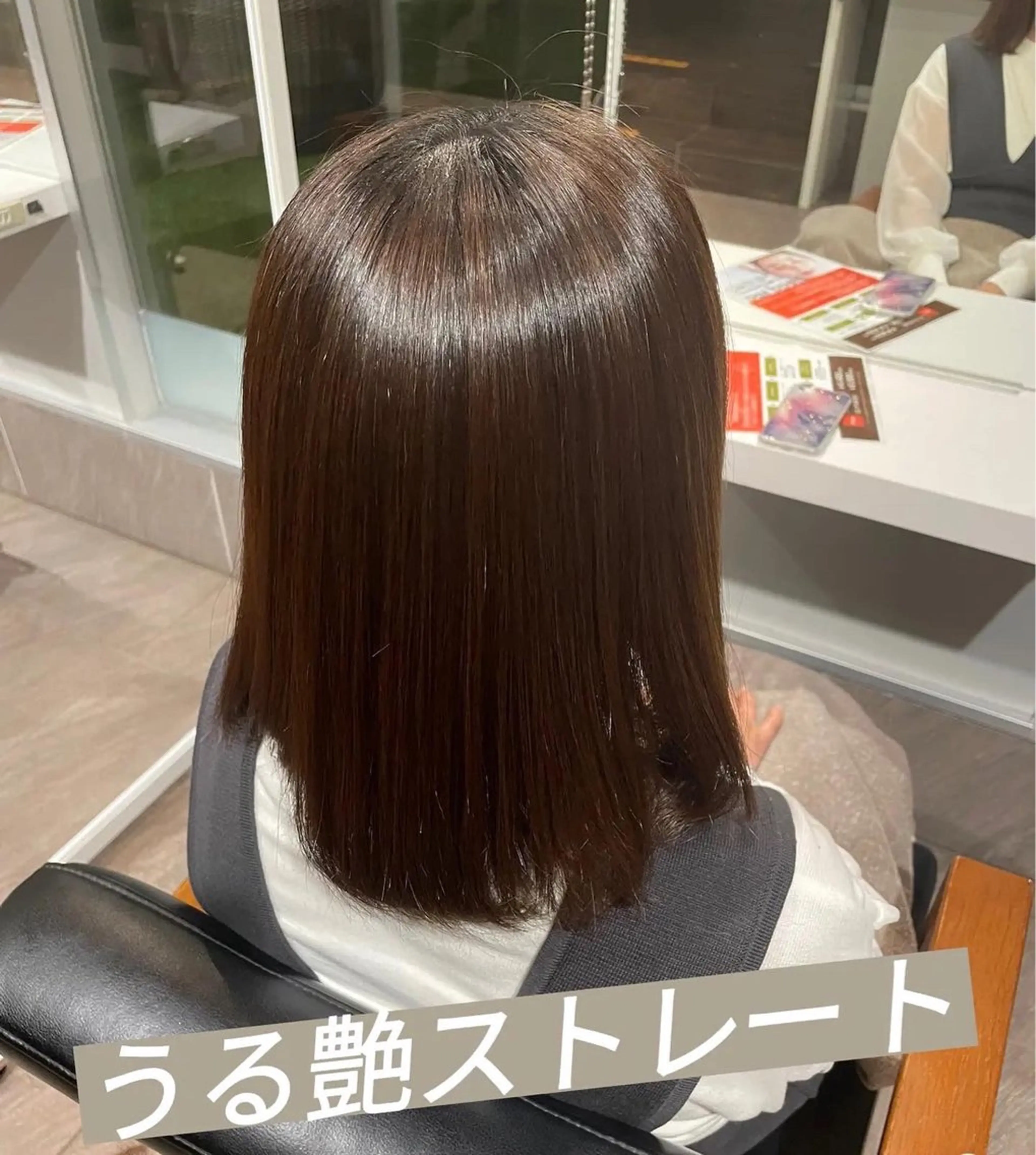 ミディアム パーマ 縮毛矯正 トリートメント LOKAHI所属・かわいい顔まわり/髪 質改善カラー/小池祐のヘアスタイル