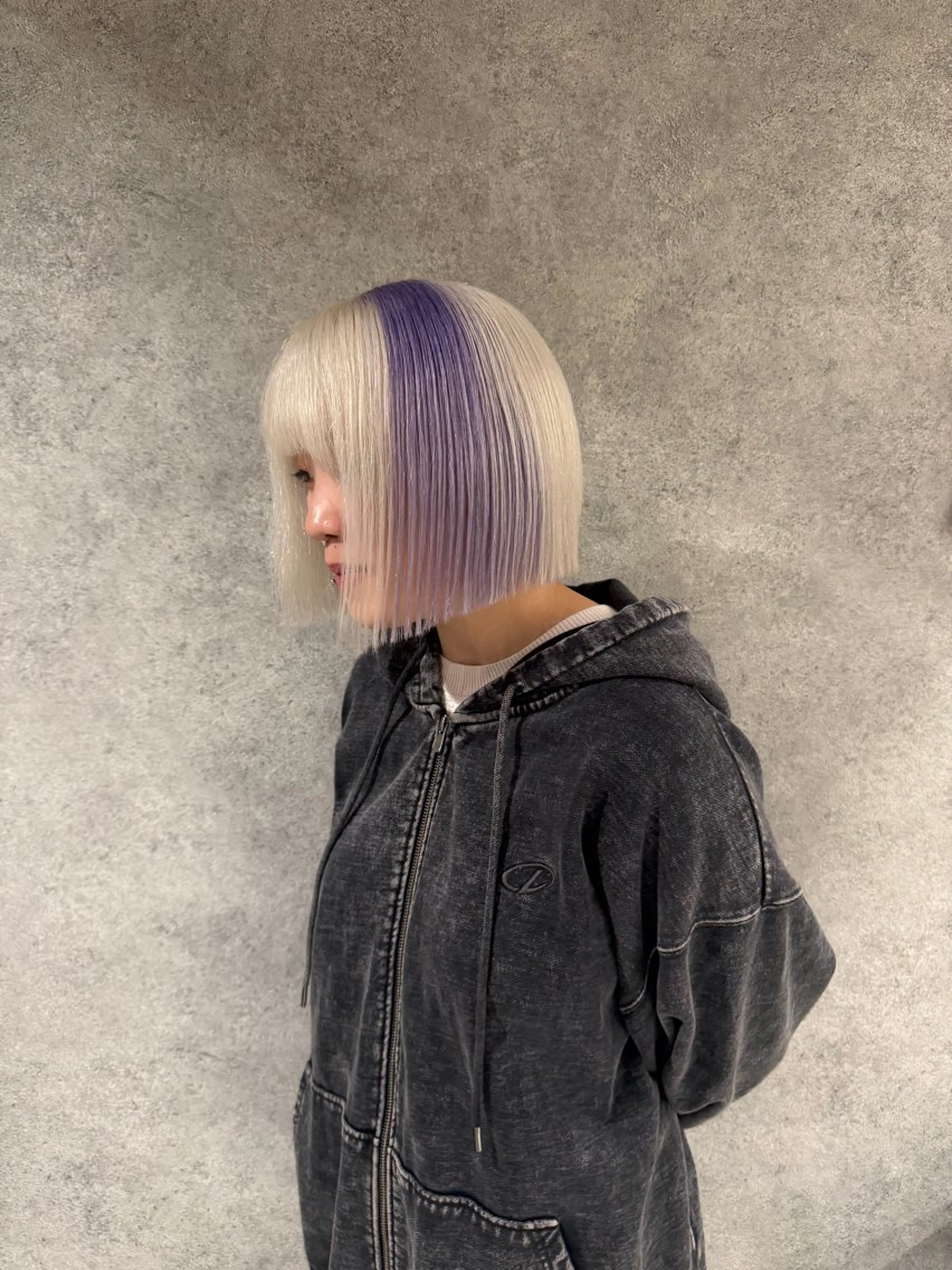 ショート ボブ カット ヘアカラー トリートメント CAPA こばのヘアスタイル