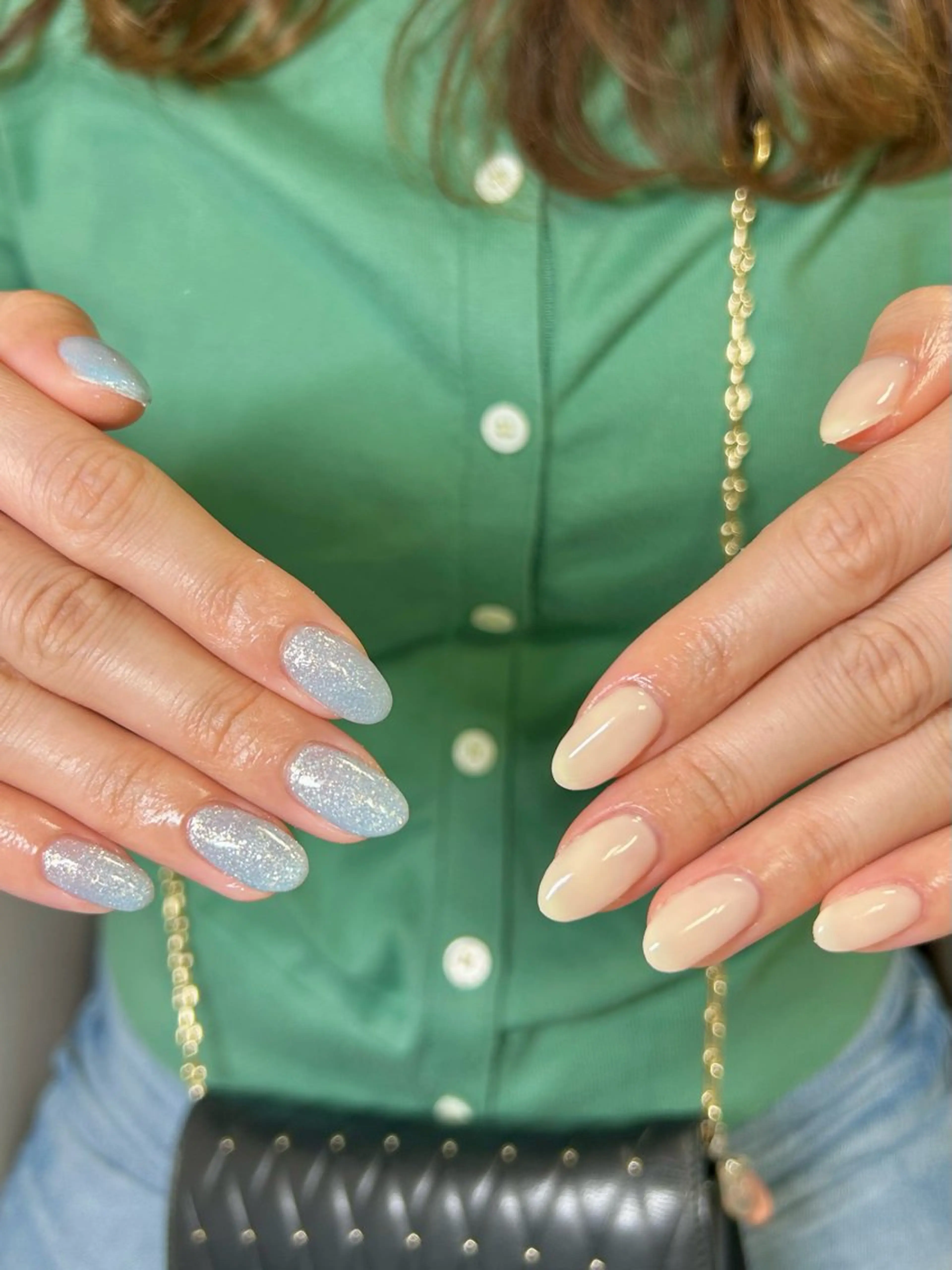 ネイル ラメ(グリッター) ワンカラーネイル private nailsalon Alice所属・Alice / Nanaのネイルデザイン