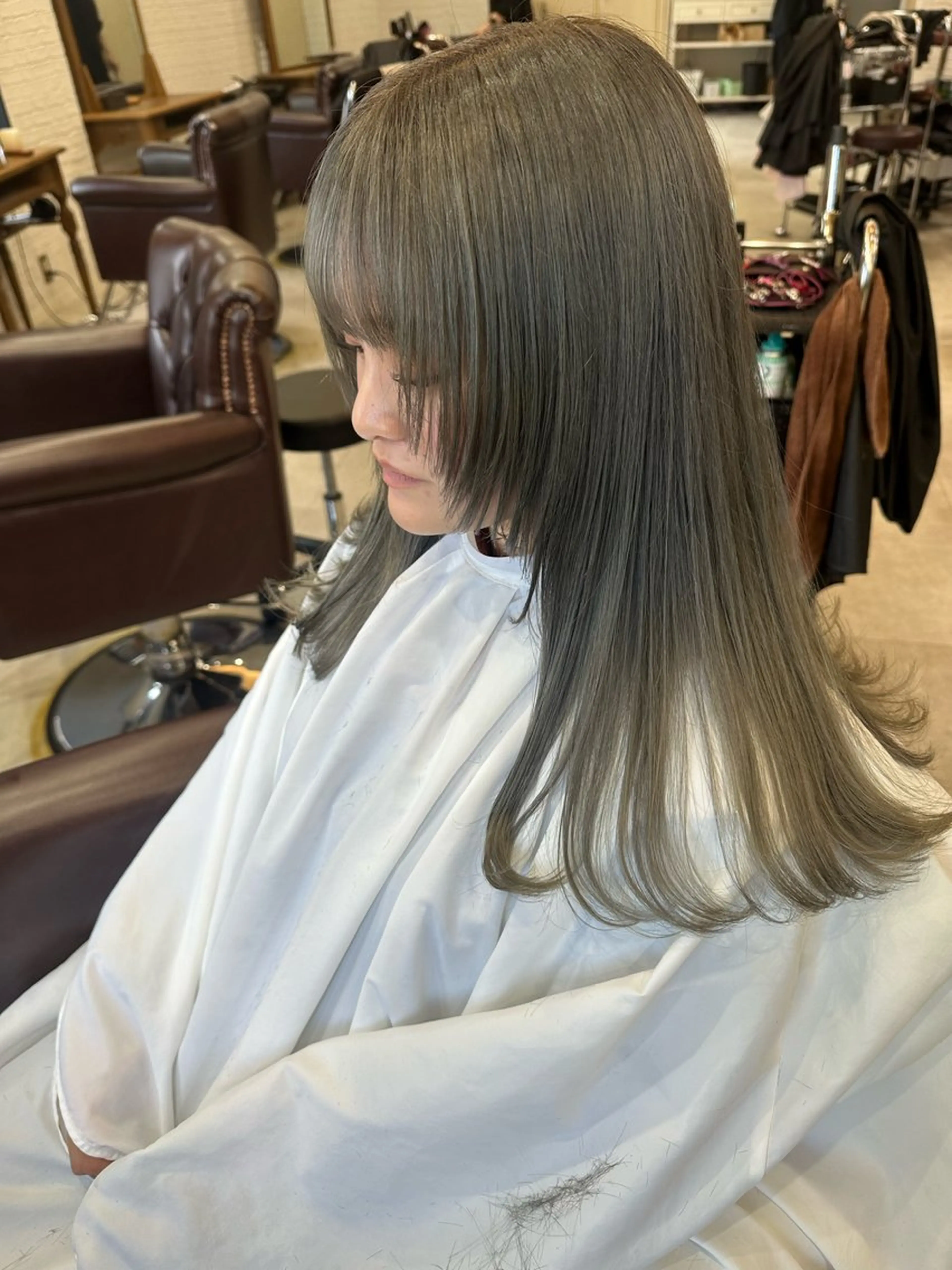 ロング カット トリートメント Rubik's茶屋町 MARINのヘアスタイル