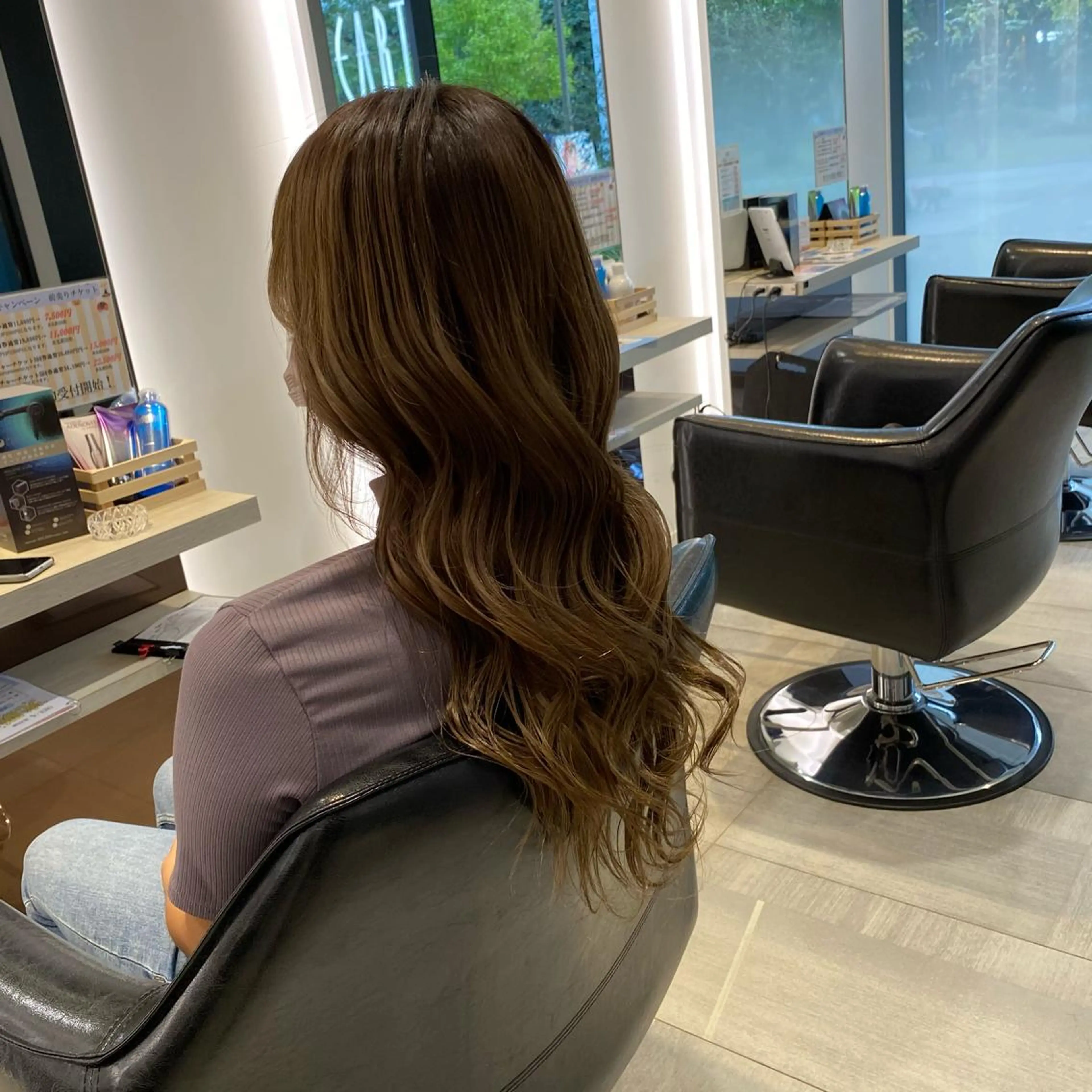 ロング カラー EARTH湘南台店 ⭐️モリモトのヘアスタイル