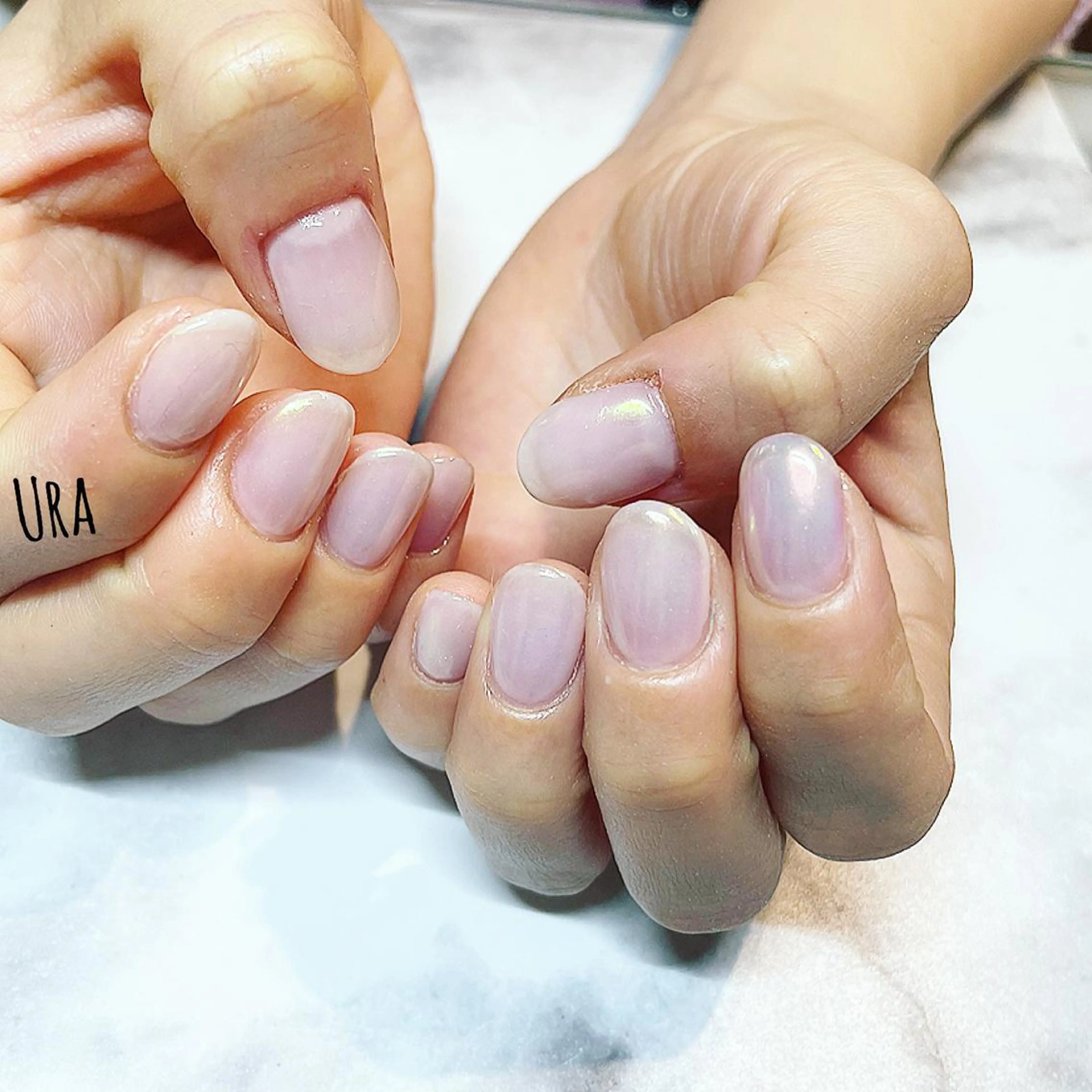 ネイル オーロラネイル UrakoNail 《nail》のネイルデザイン