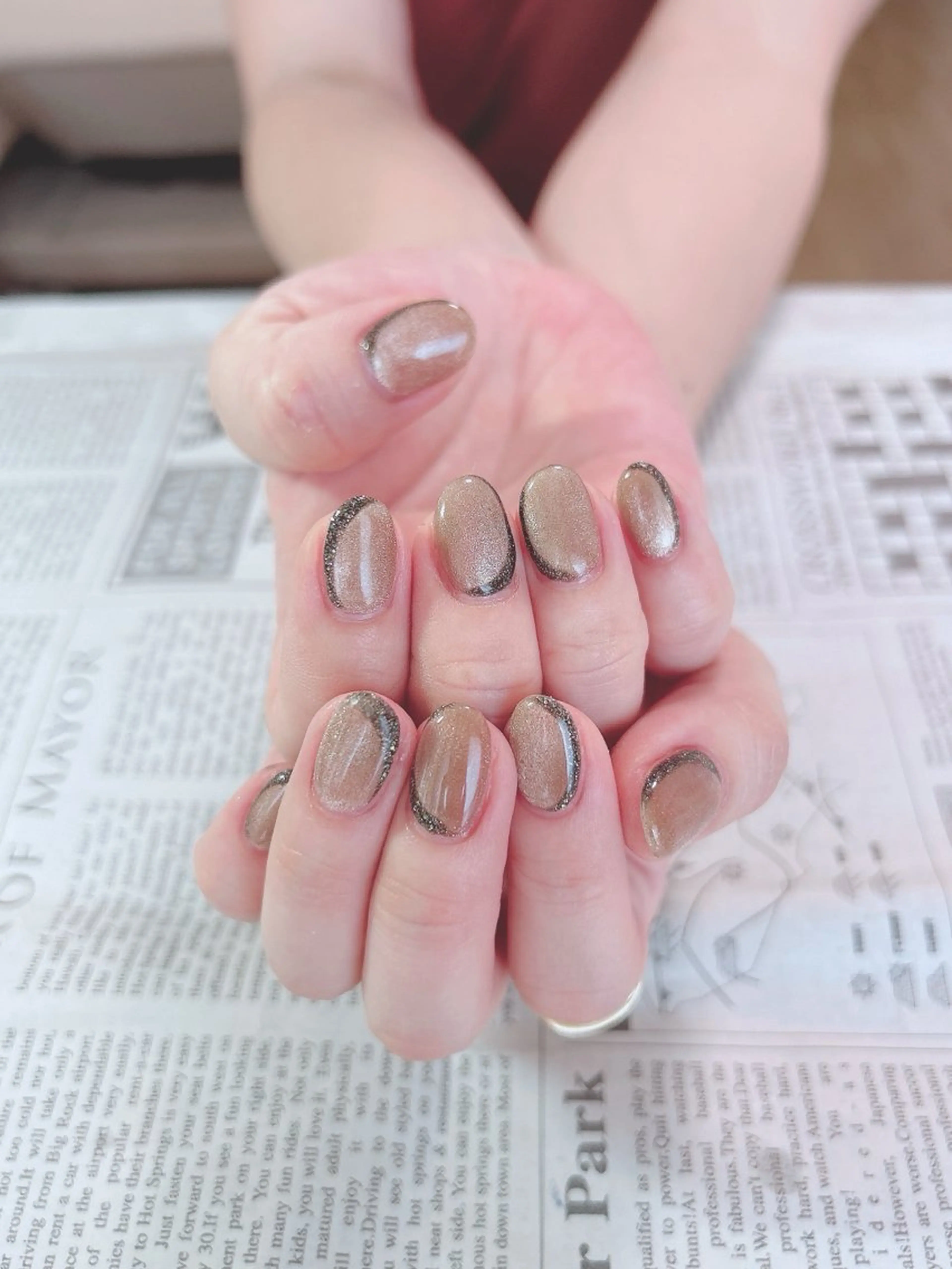 ネイル ハンドネイル ハンドケア 森山 舞のネイルデザイン