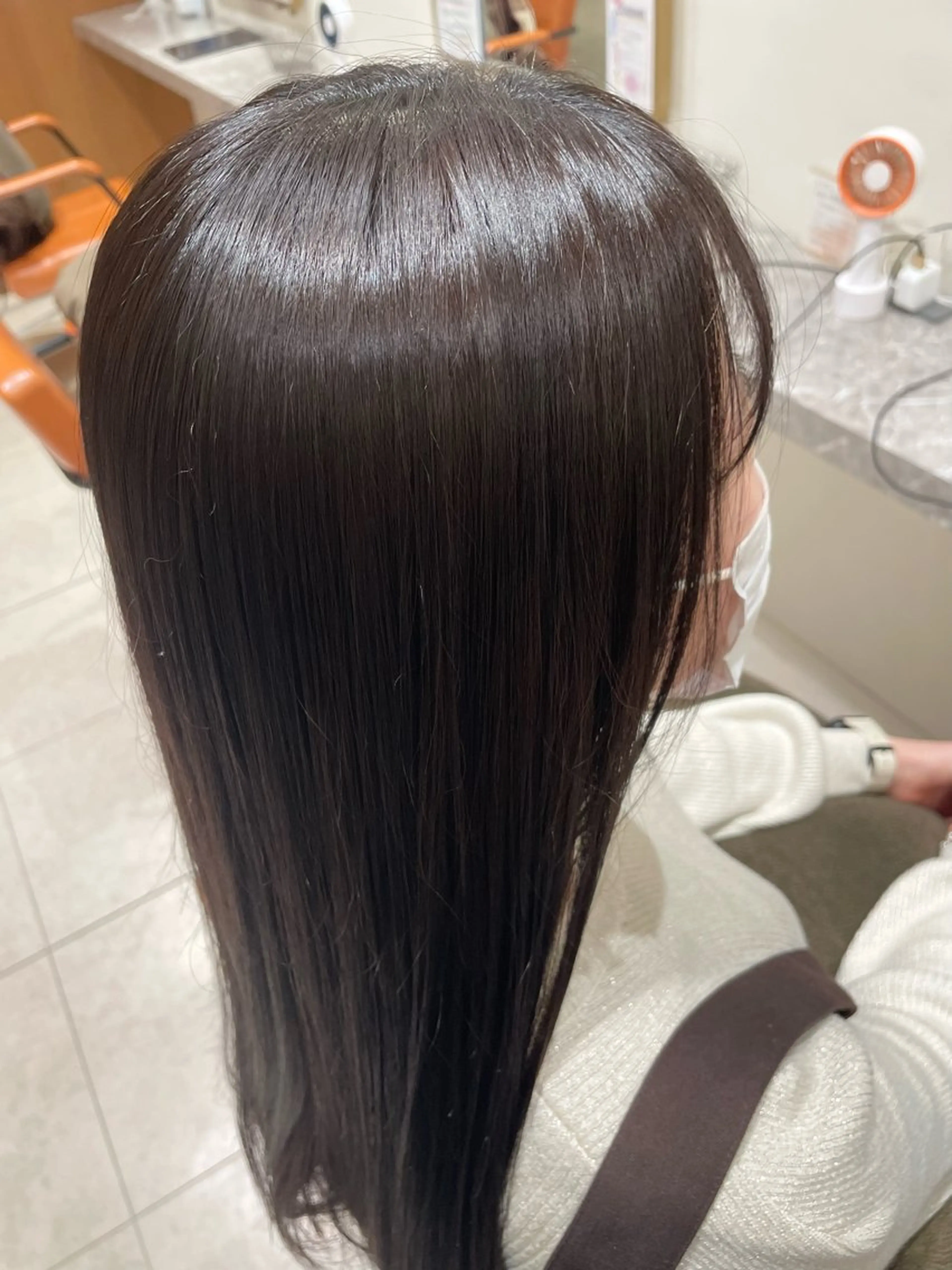 ロング カラー カット ヘアカラー トリートメント Merry Land日吉所属・暖色/ベージュ/ メンズ/鈴木彩のヘアスタイル