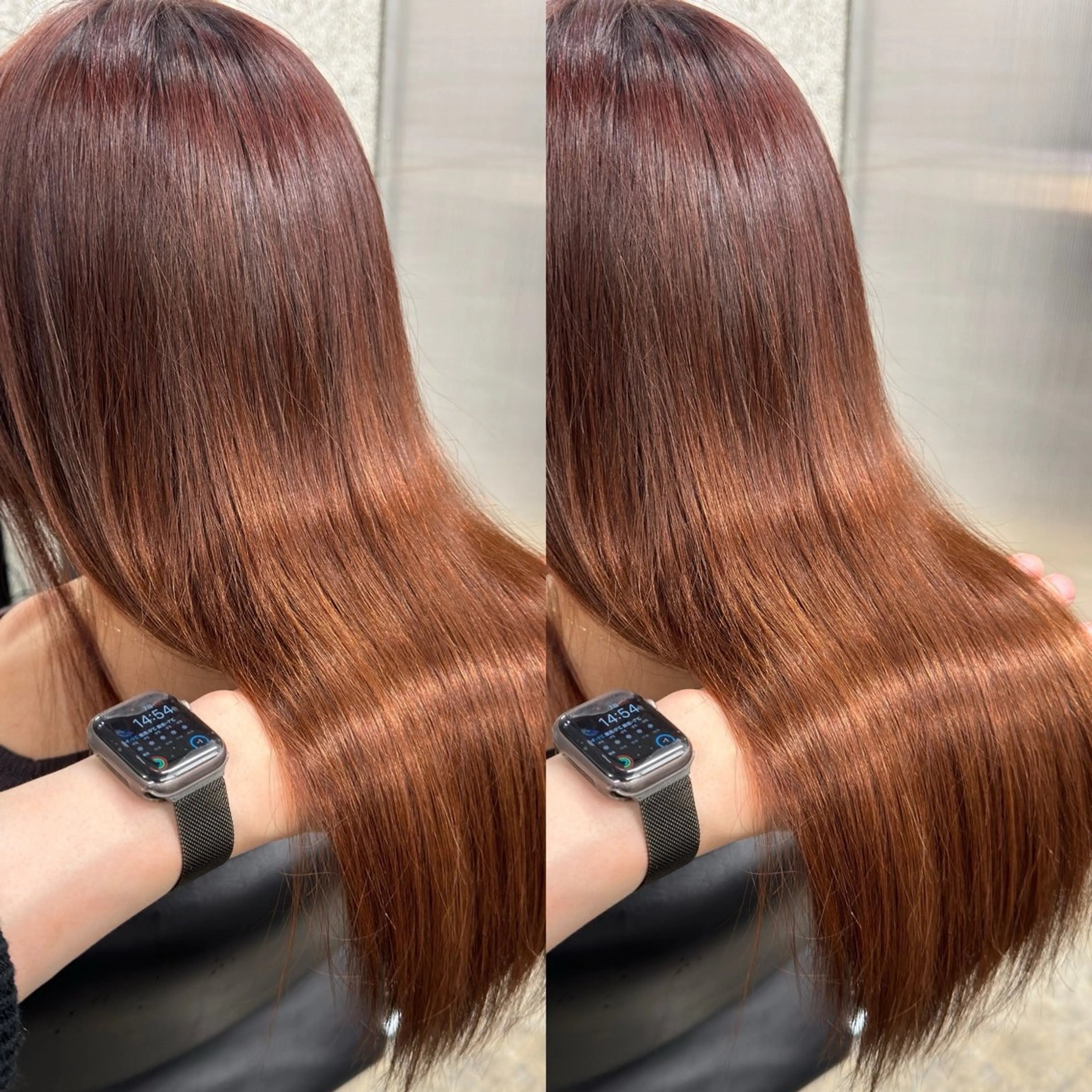 ロング カット ヘアカラー 縮毛矯正 トリートメント WERULE pivot cross店所属・髪質改善/岡崎 亮のヘアスタイル