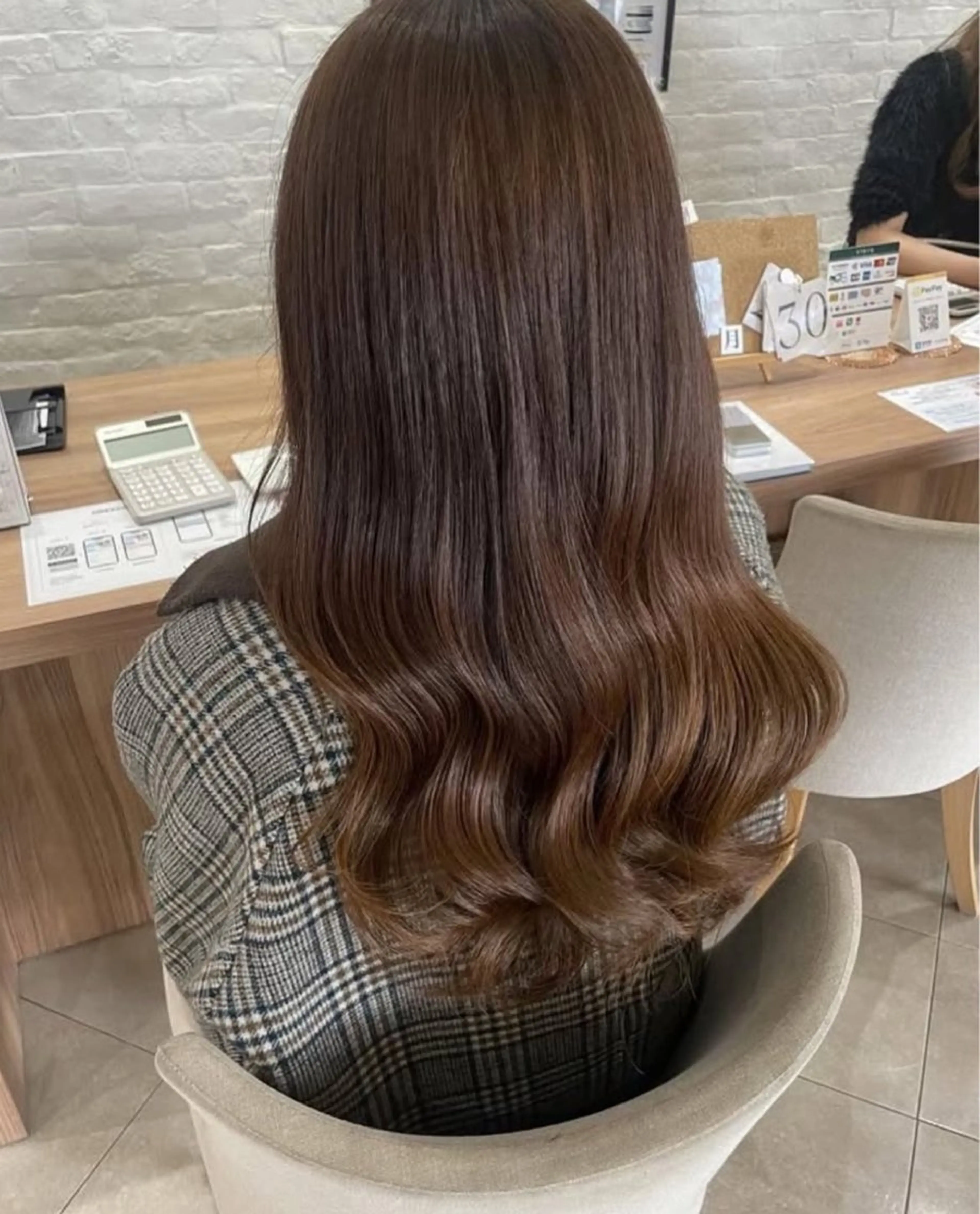 ロング 原田 はなのヘアスタイル