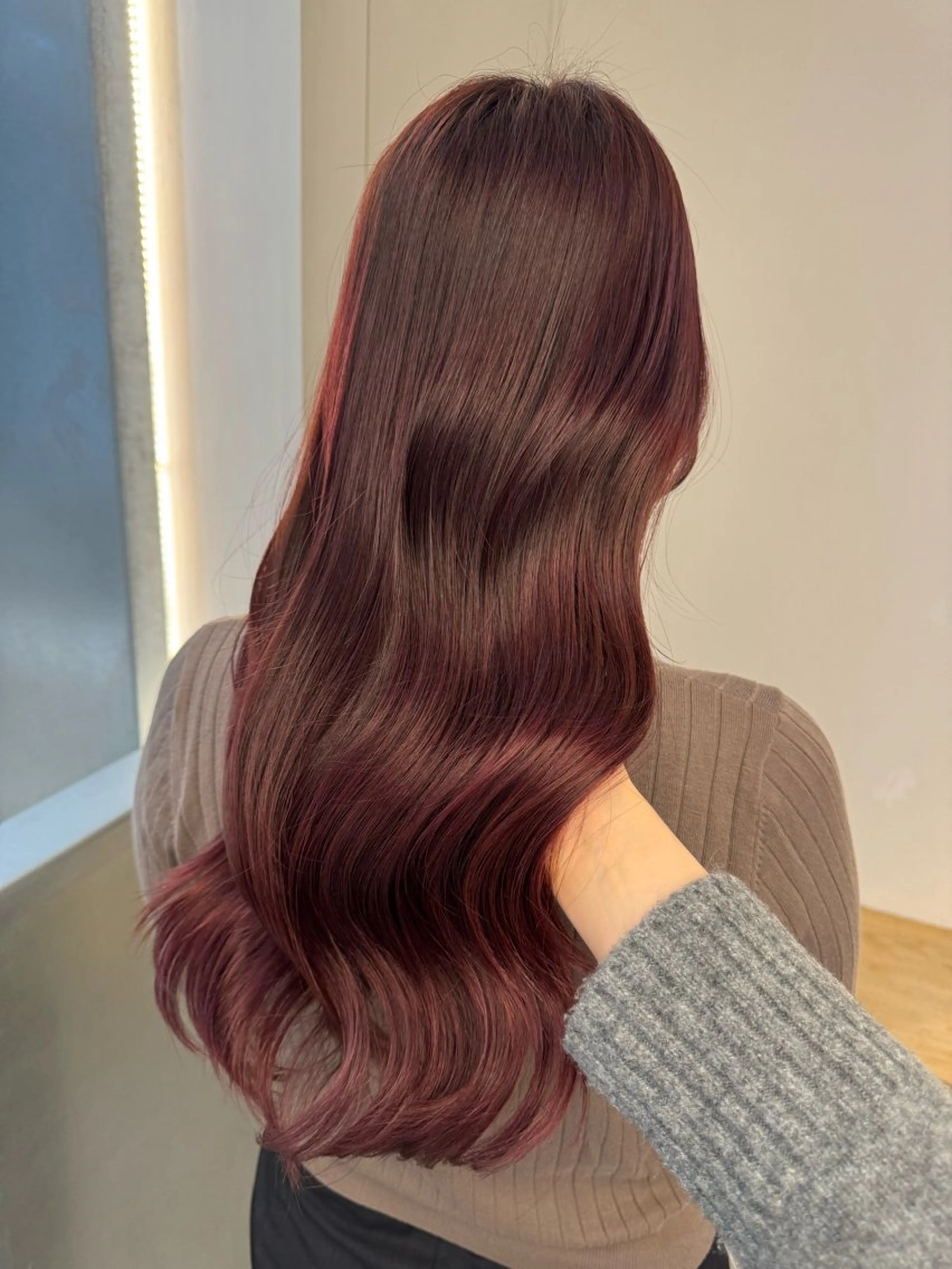 ロング カット ヘアカラー トリートメント 【渋谷】艶髪特化♡ 艶髪先生のヘアスタイル