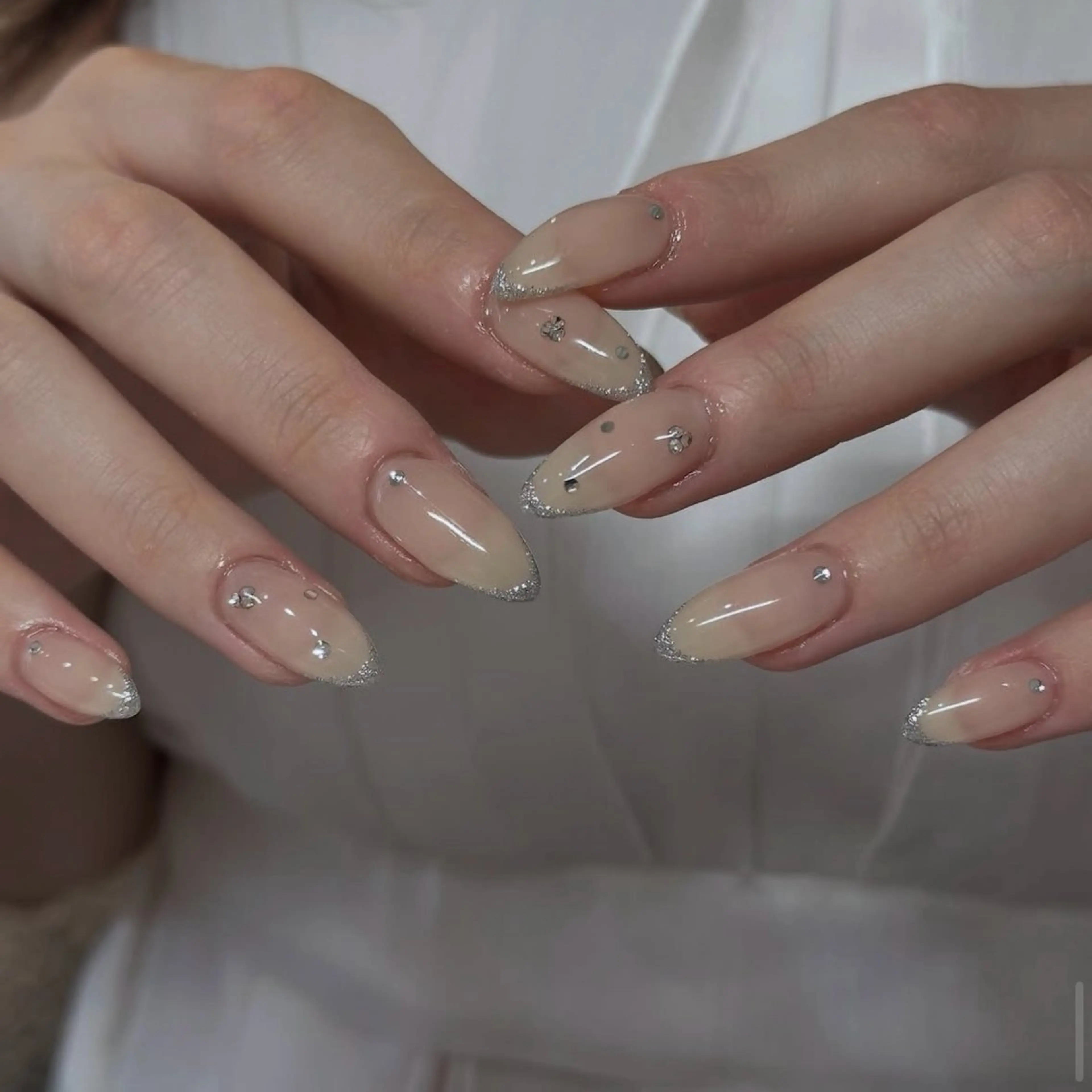 ネイル ラメ(グリッター) ハンドネイル Babel京橋店所属・Babel yuzukiのネイルデザイン