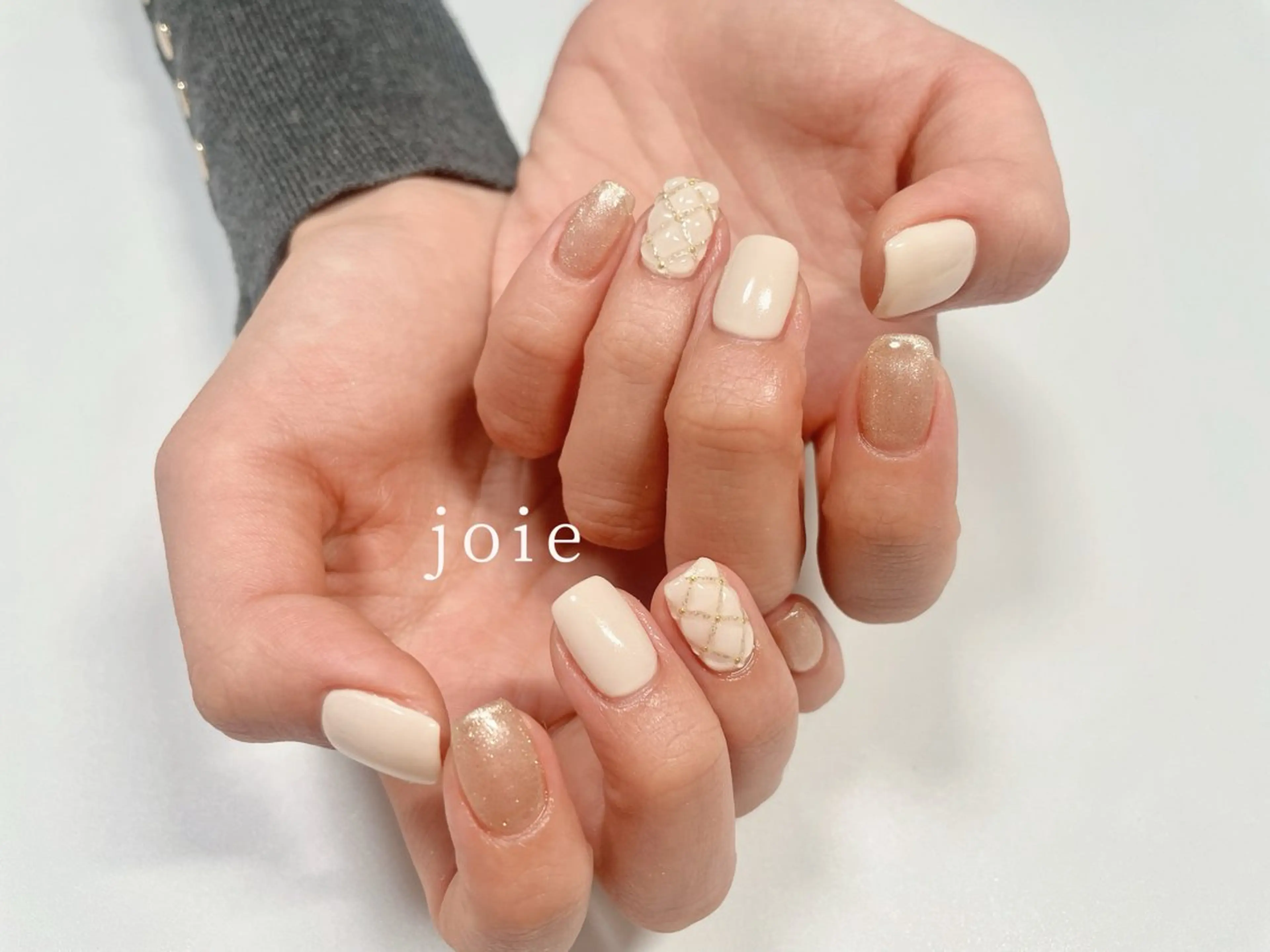 ネイル ジェルネイル オフィスネイル パラジェル 冬ネイル Nailist Mikuのネイルデザイン