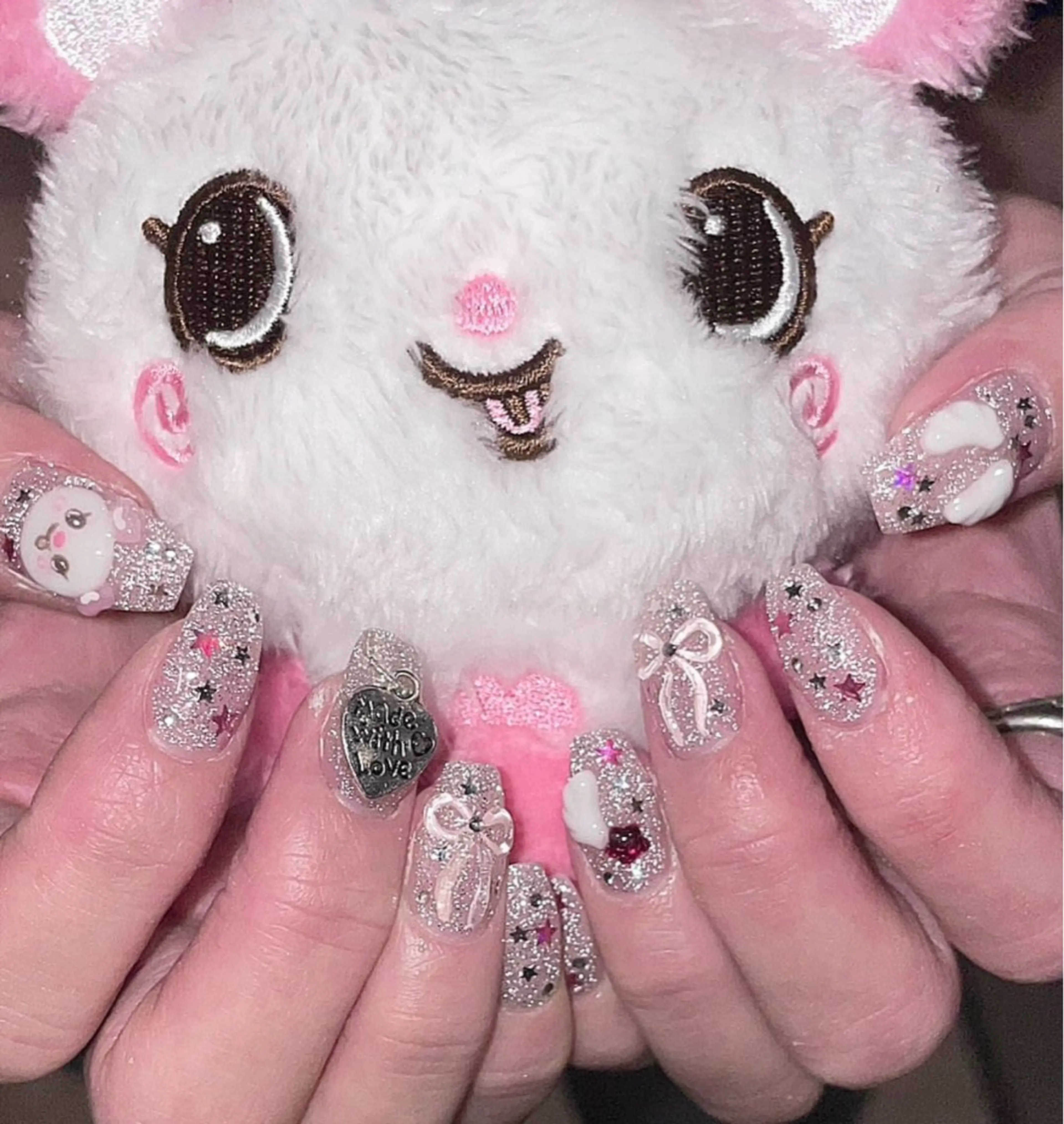 ネイル アートネイル フラワーネイル フレンチネイル ジェルネイル グラデーション ハンドネイル Ryunail所属・ryunail shinokuboのネイルデザイン