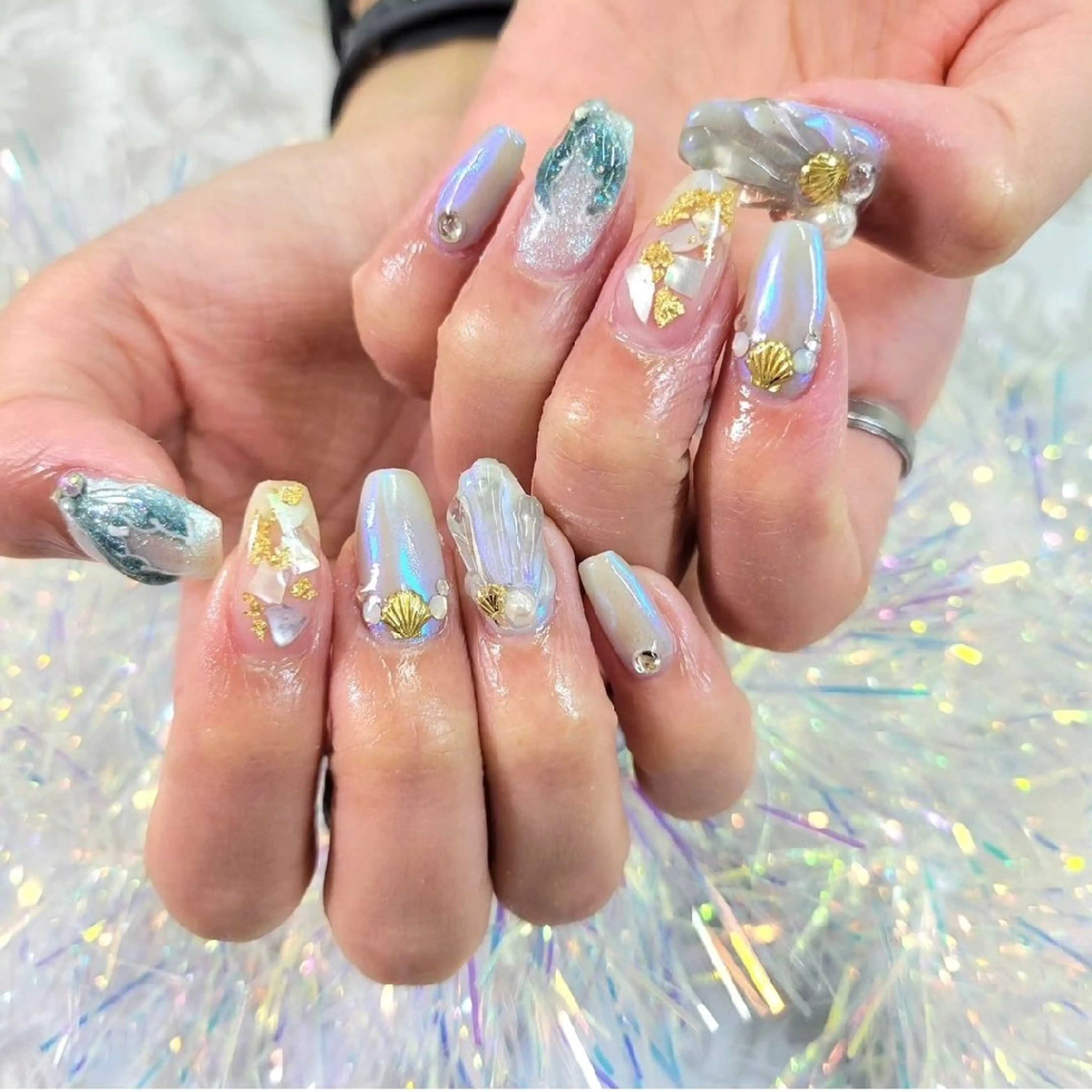 ネイル ハンドネイル 🌺chimu🌺 予約リクエスト可能☆のネイルデザイン