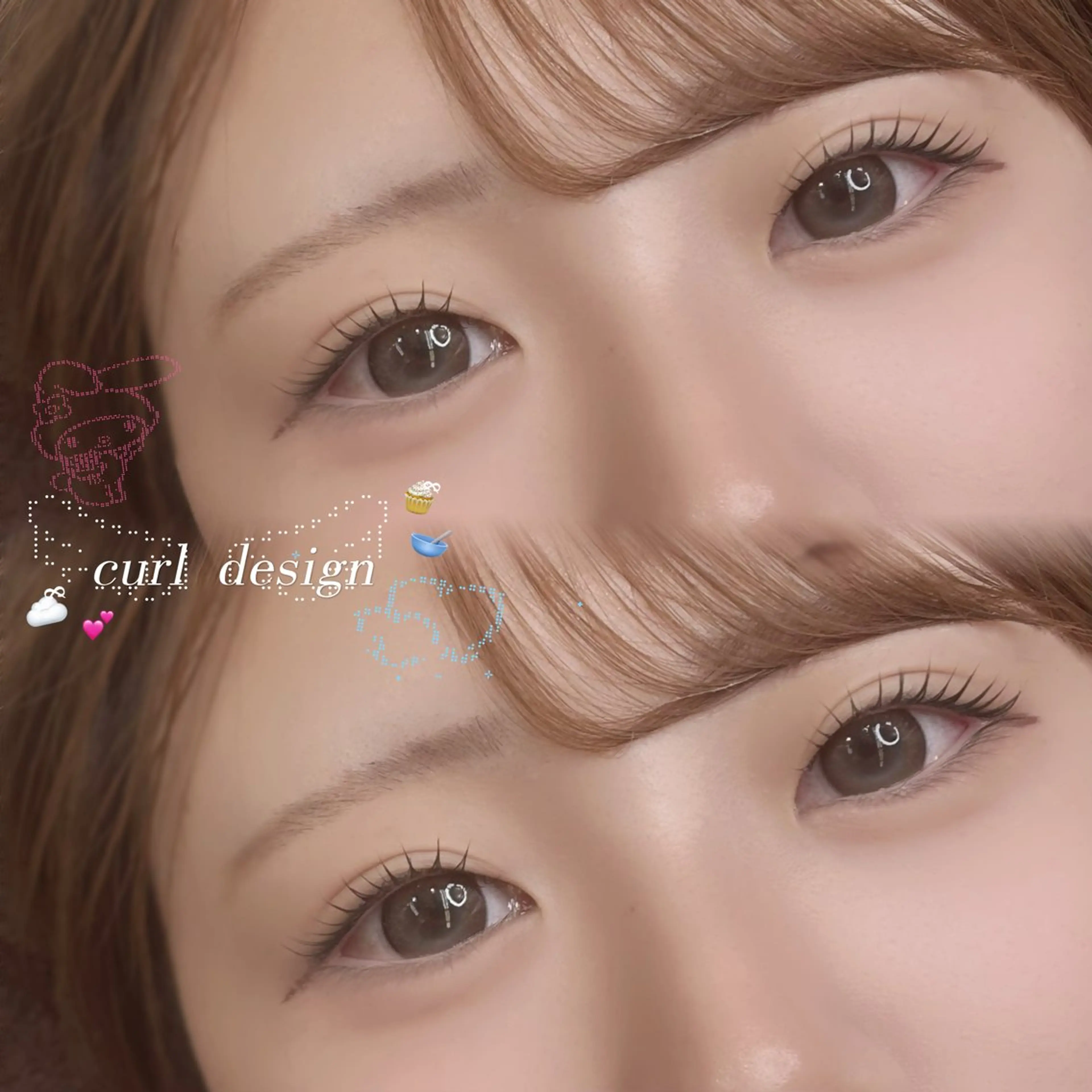 マツエク・マツパ パリジェンヌラッシュリフト 一重×まつ毛パーマ mila.♥️マツパ rinaのマツエク・マツパデザイン
