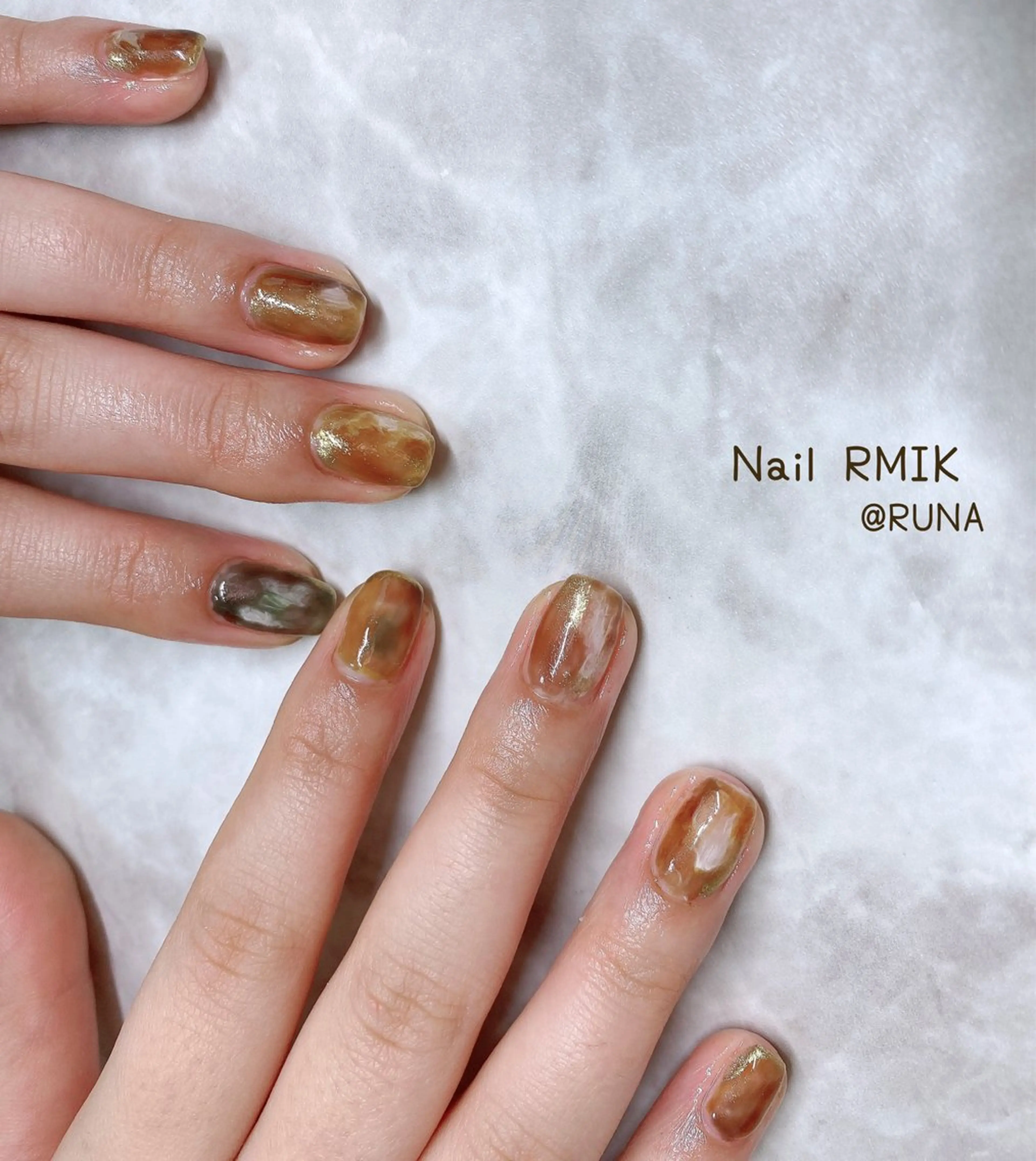 ネイル ハンドネイル nailsalon RMIKのネイルデザイン