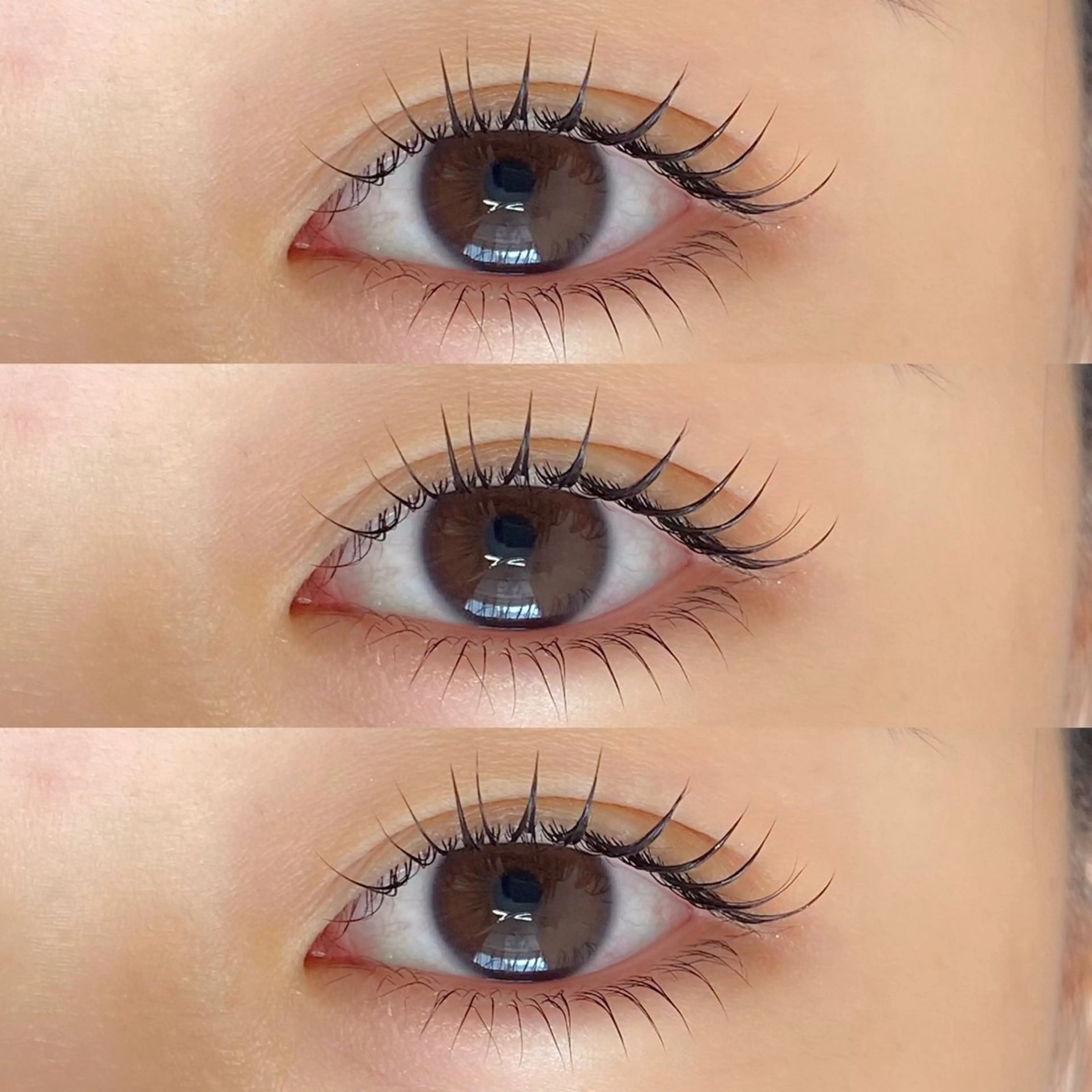 マツエク・マツパ 束感まつ毛 下まつげエクステ マツパ meg .のマツエク・マツパデザイン