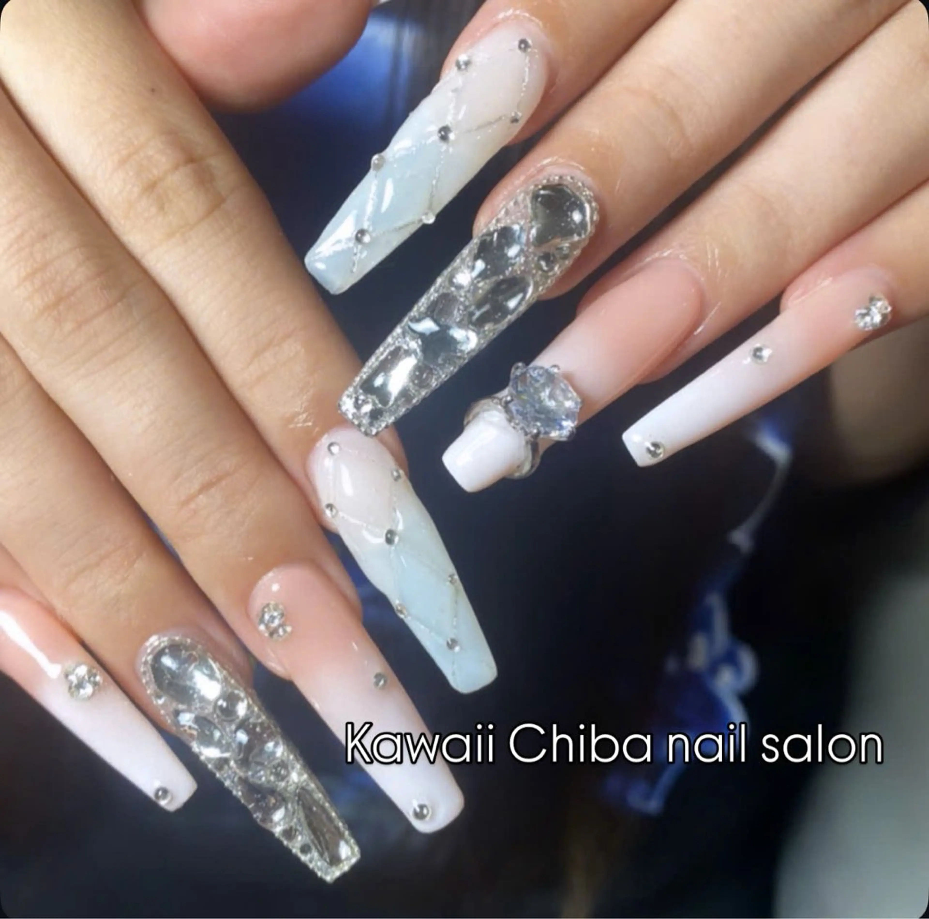 ネイル フレンチネイル ジェルネイル ガーリー 韓国ネイル オフィスネイル Kawaii Chiba nailのネイルデザイン