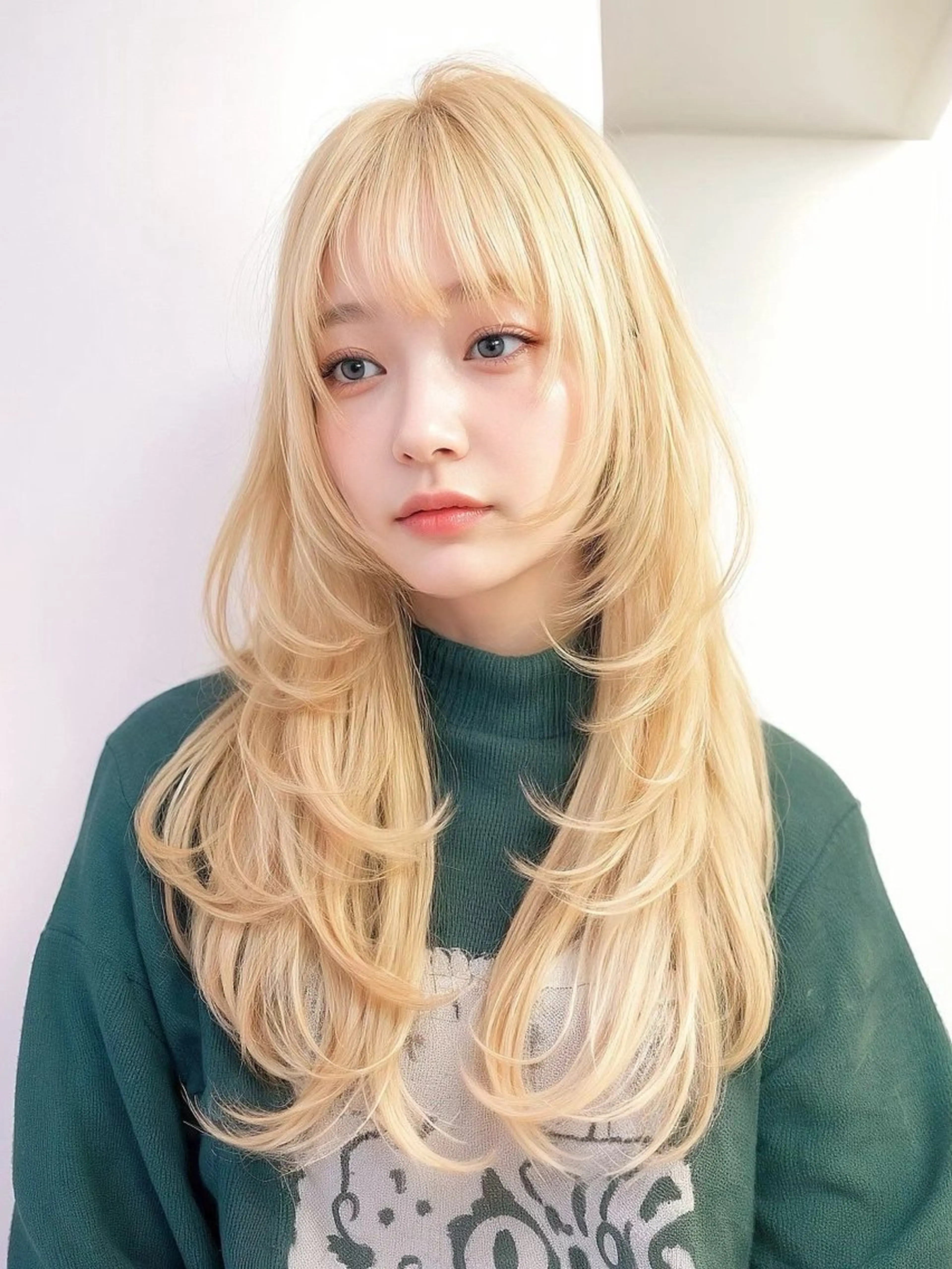 ロング Moana二俣川店所属・🔱ハイトーン🔱 当日予約⭕️のヘアスタイル