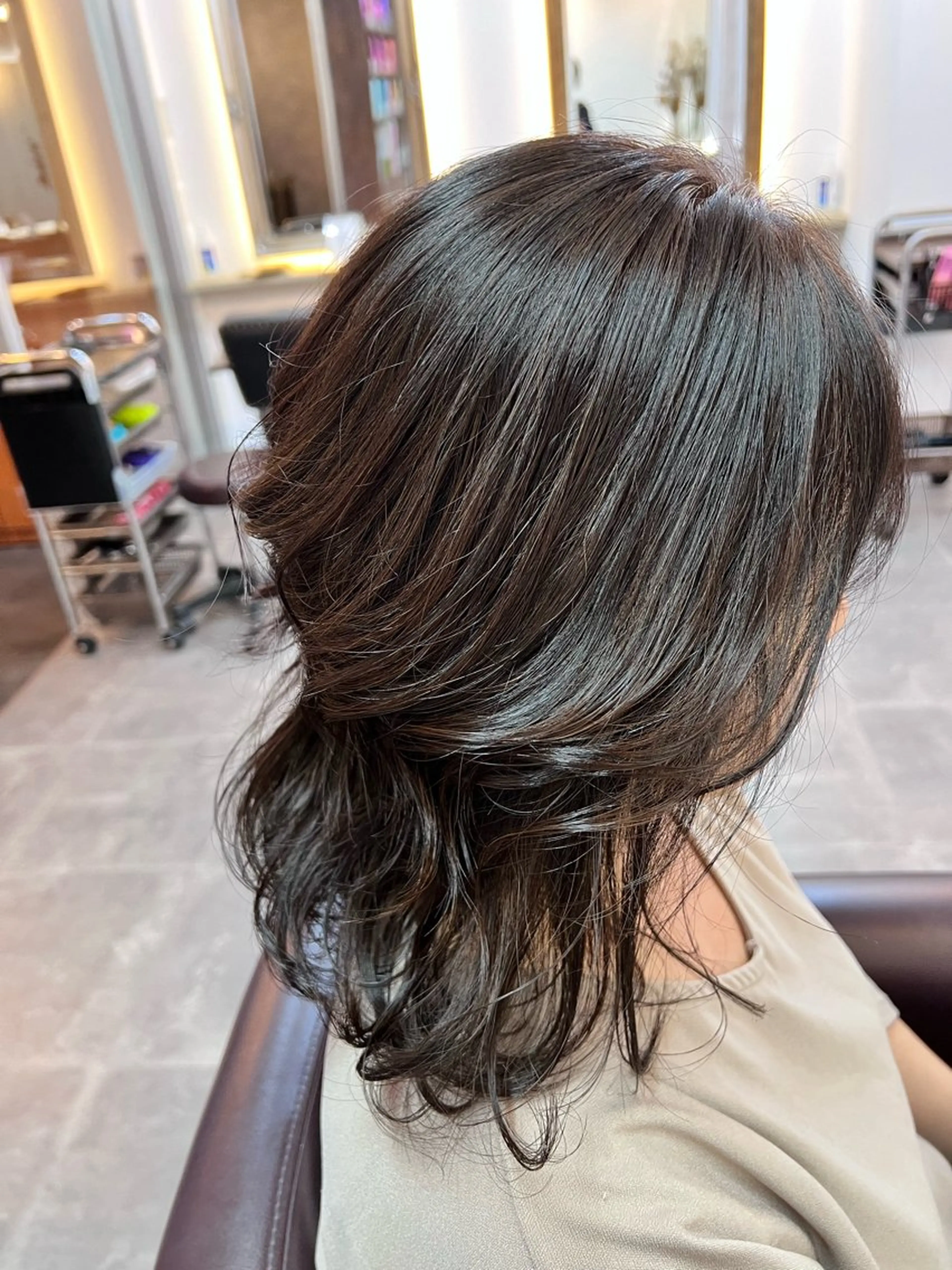 ミディアム Richell所属・Richell🎀 🖤yuuのヘアスタイル
