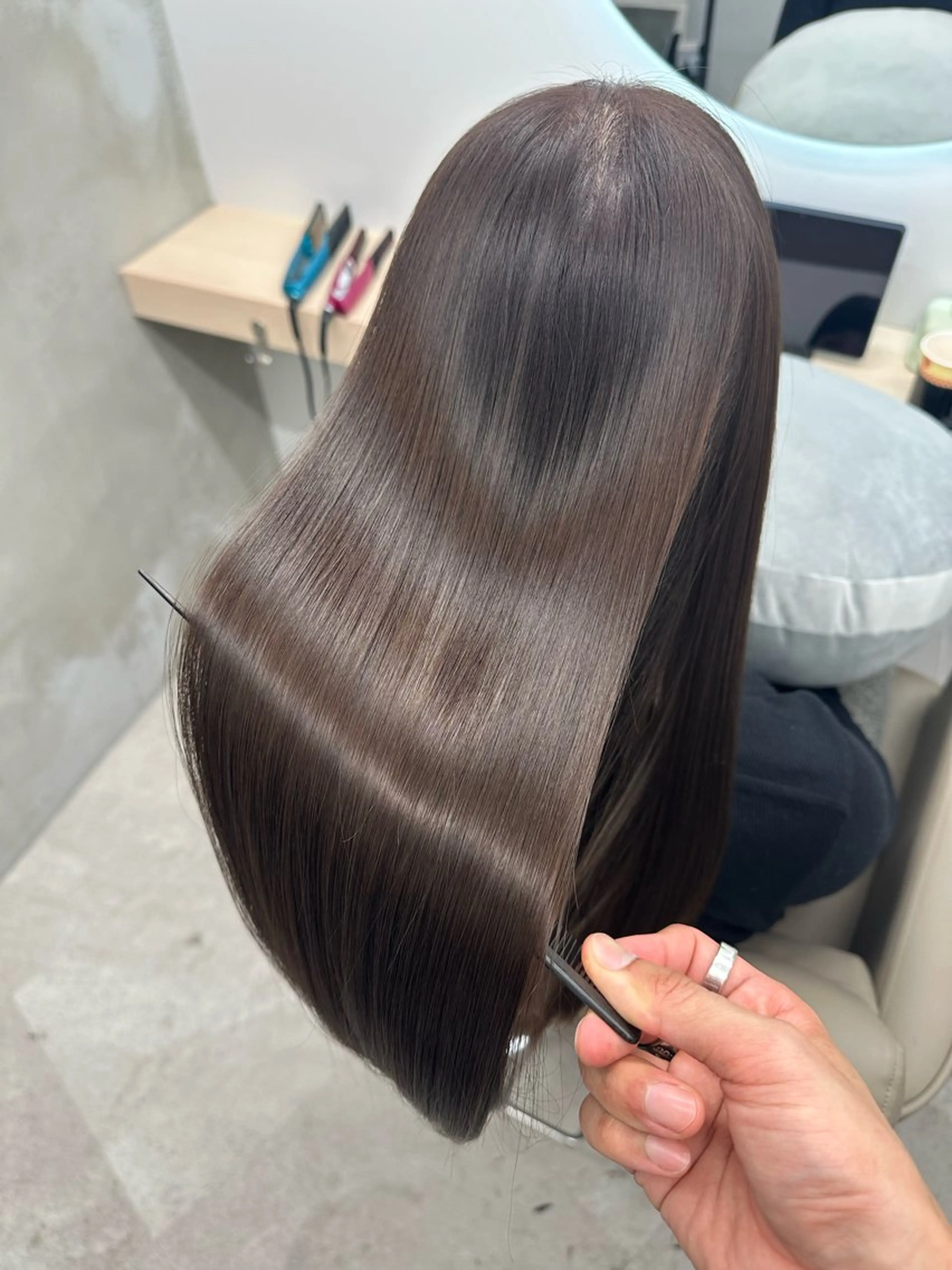 ロング カラー youres hair はなれ店所属・最高峰🌈髪質改善 縮毛矯正💖後藤のヘアスタイル