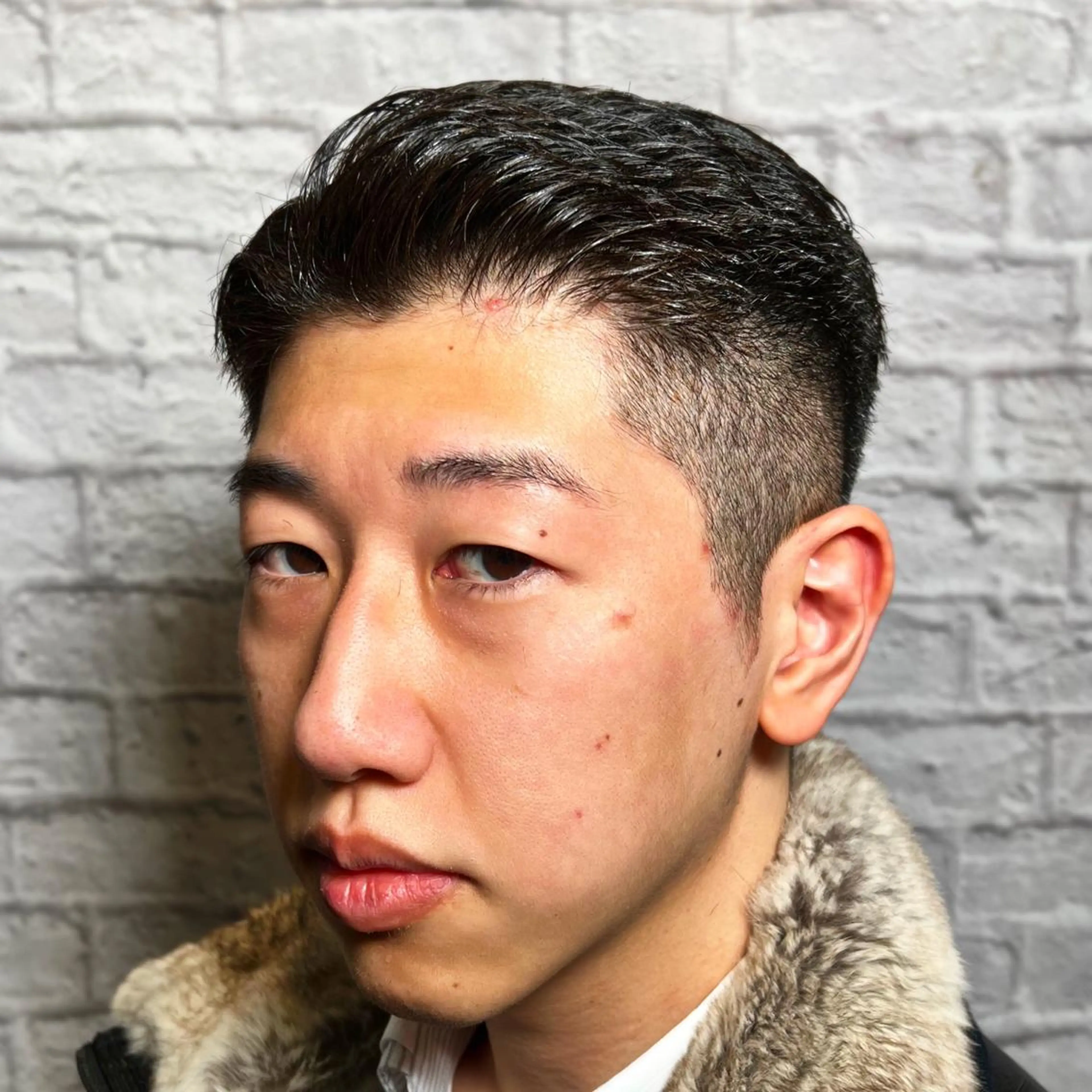 ショート カラー パーマ ヘアアレンジ メンズ カット ヘアセット メンズカット/パーマ 山崎航平💈のヘアスタイル