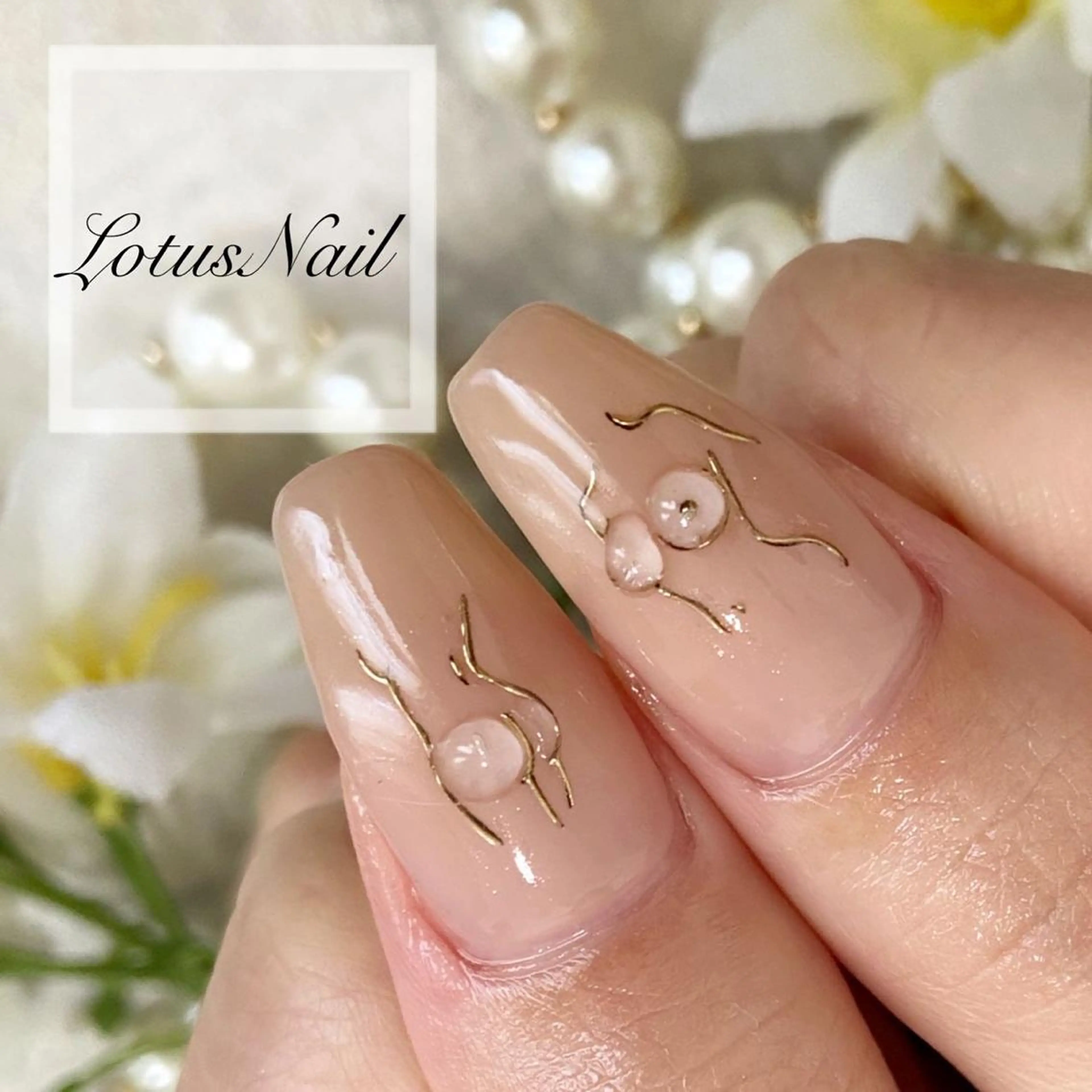 ネイル ハンドネイル Lotus Nailのネイルデザイン