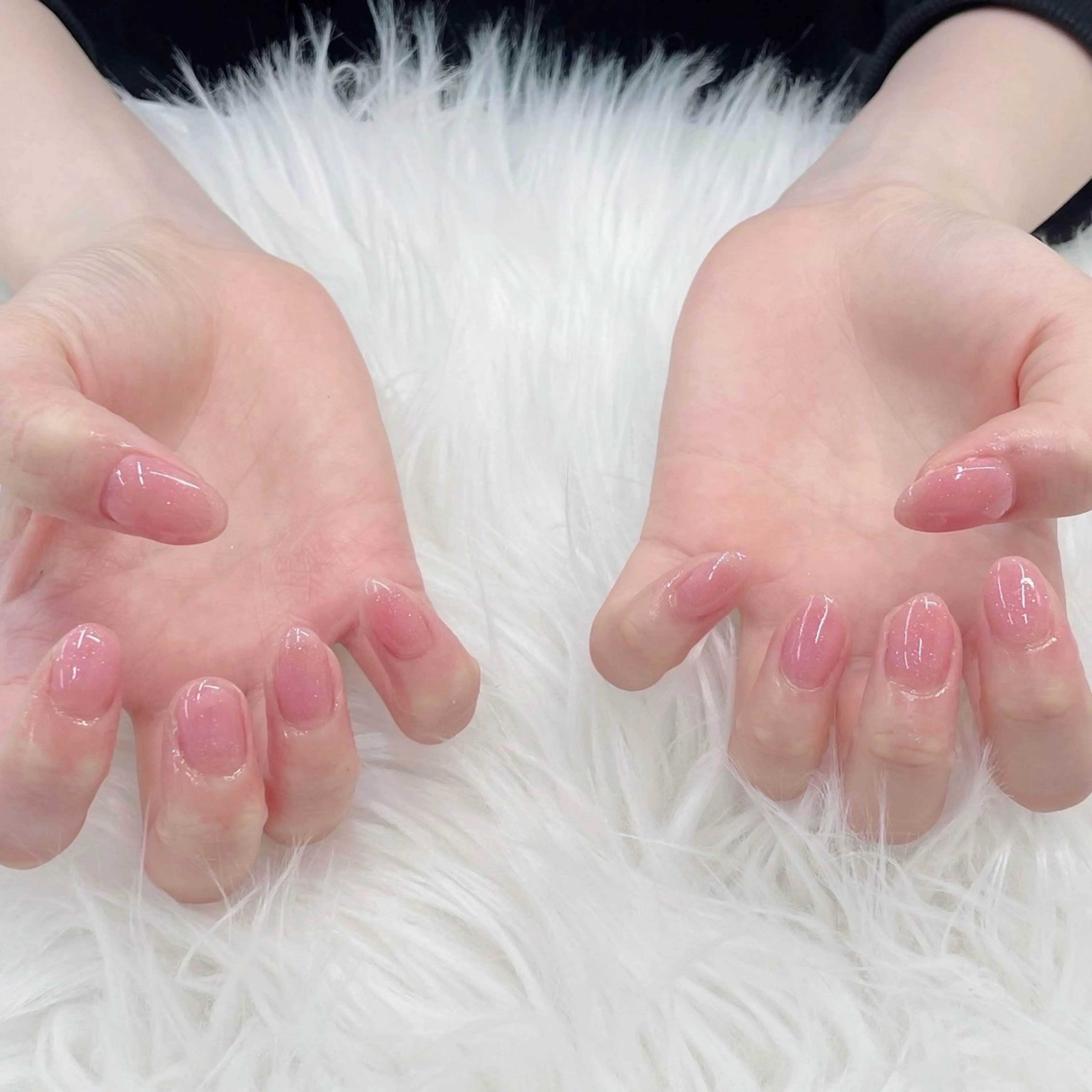 ネイル ラメ(グリッター) ピンク エリクサーネイル池袋店所属・エリクサーネイル池袋 大槻のネイルデザイン