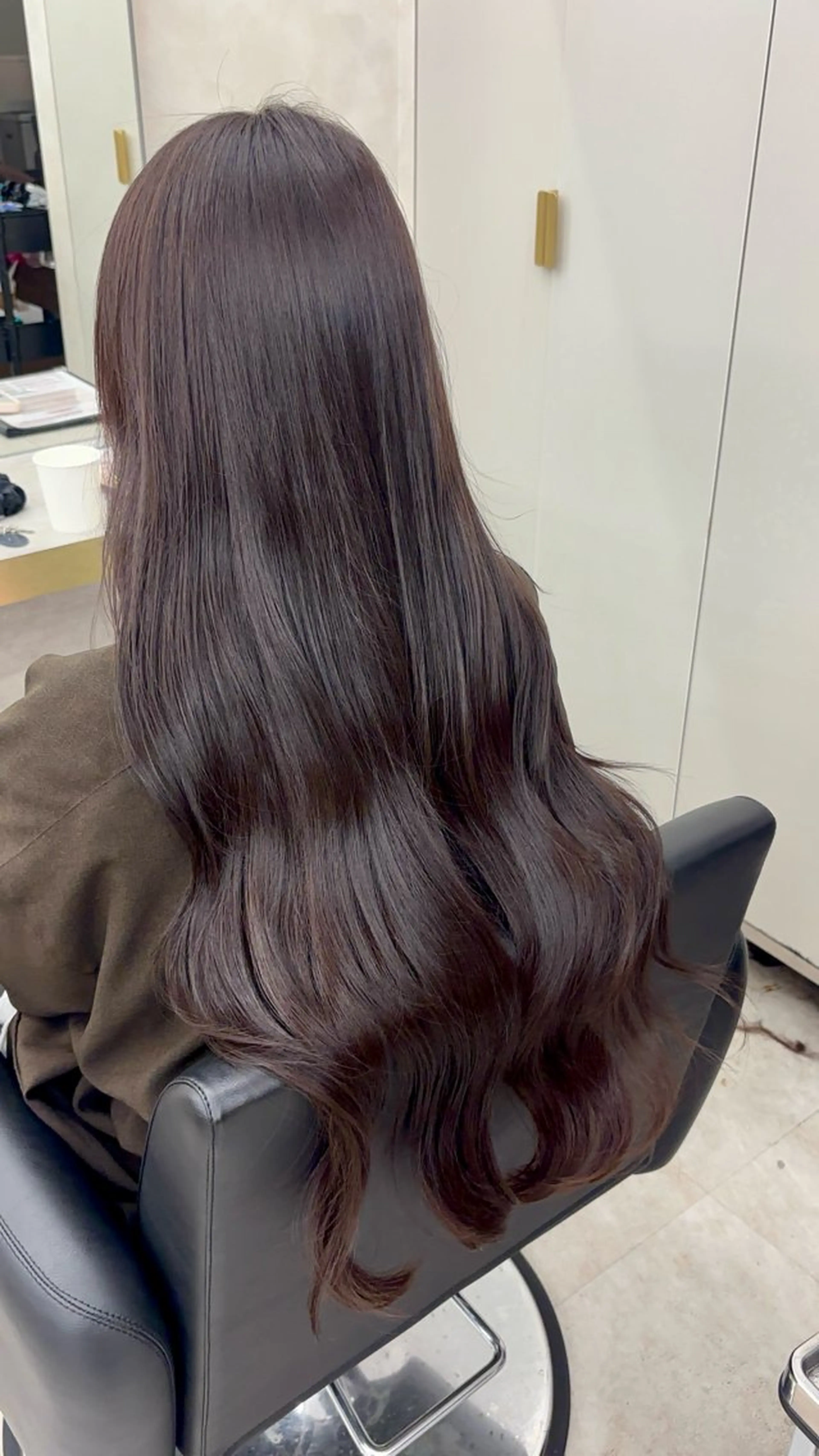 カラー ヘアカラー 暖色/髪質改善/ ツヤ髪🎀本田愛来のヘアスタイル