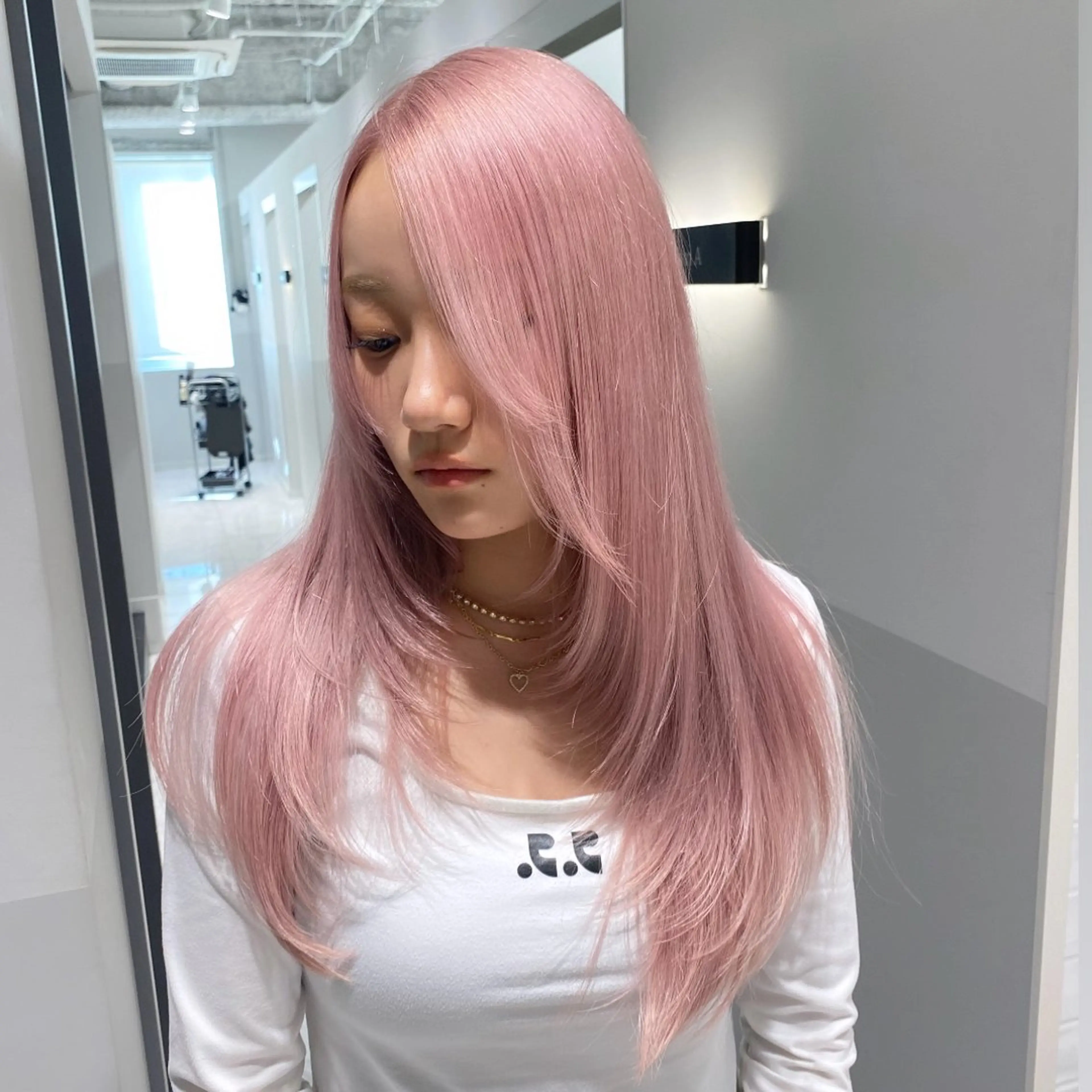 ロング カラー ヘアアレンジ メンズ SALOWIN所属・色落ちまでかわいい MASATOのヘアスタイル