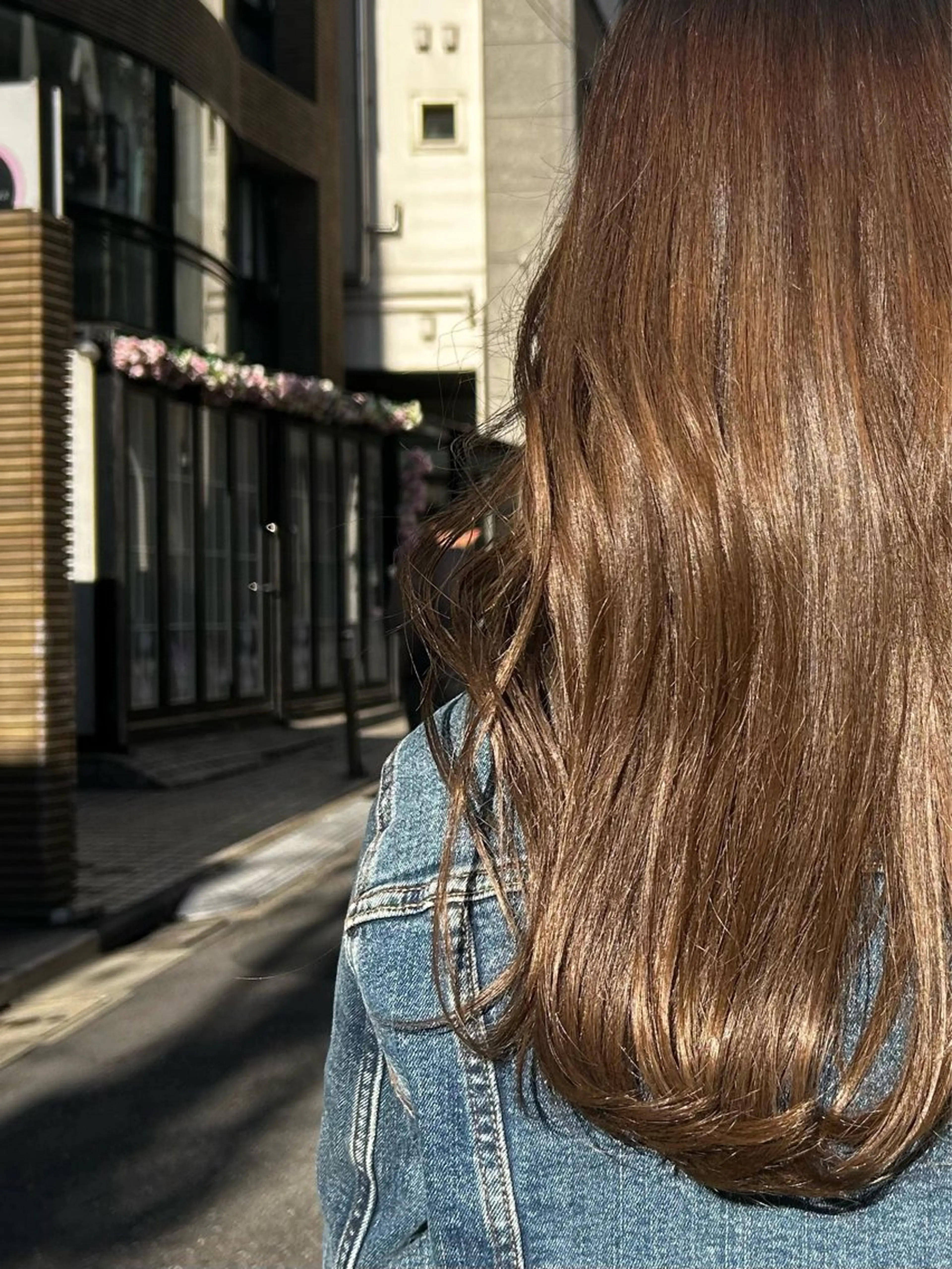 セミロング カラー ベージュカラー ブラウンカラー BARBES TOKYO SOUTH所属・🤎💇🏻‍♀️✨ /万尋　マヒロのヘアスタイル