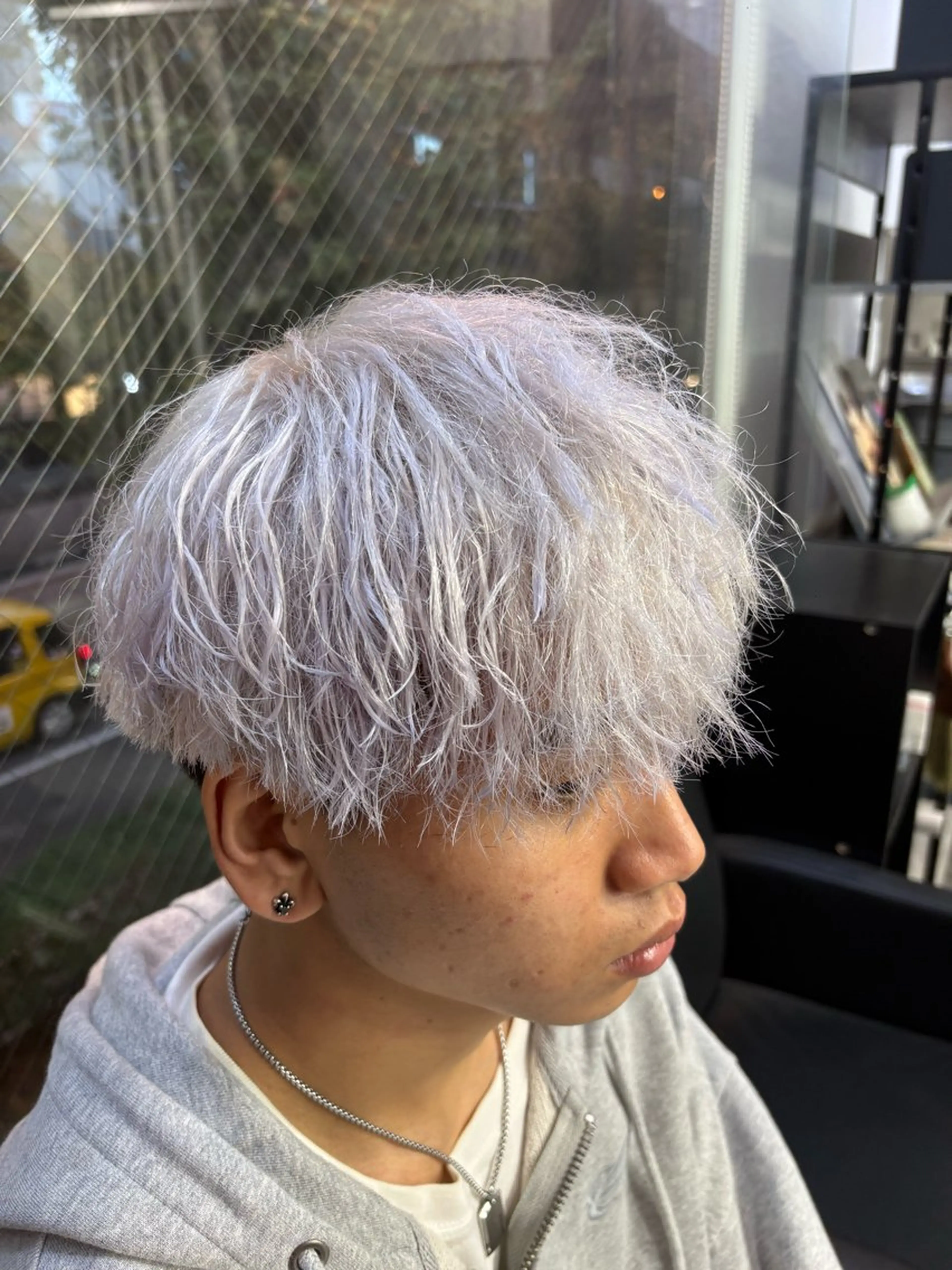 カラー パーマ メンズ カット ヘアカラー 梅田/全パーマ特化/ ケアパーマ特化/秋本のヘアスタイル