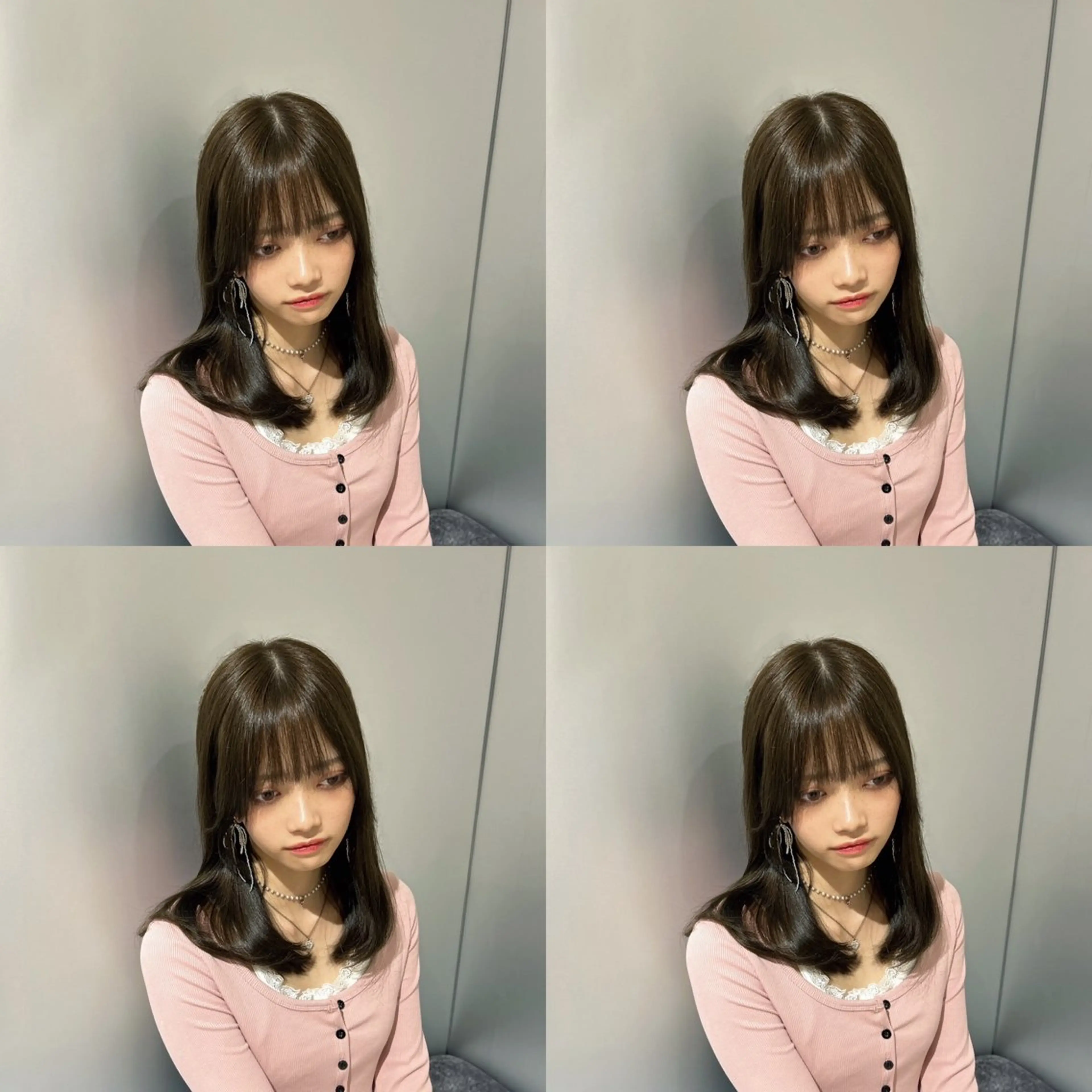 ロング カラー ヘアカラー トリートメント 半個室/縮毛矯正 髪質改善🇰🇷早坂のヘアスタイル