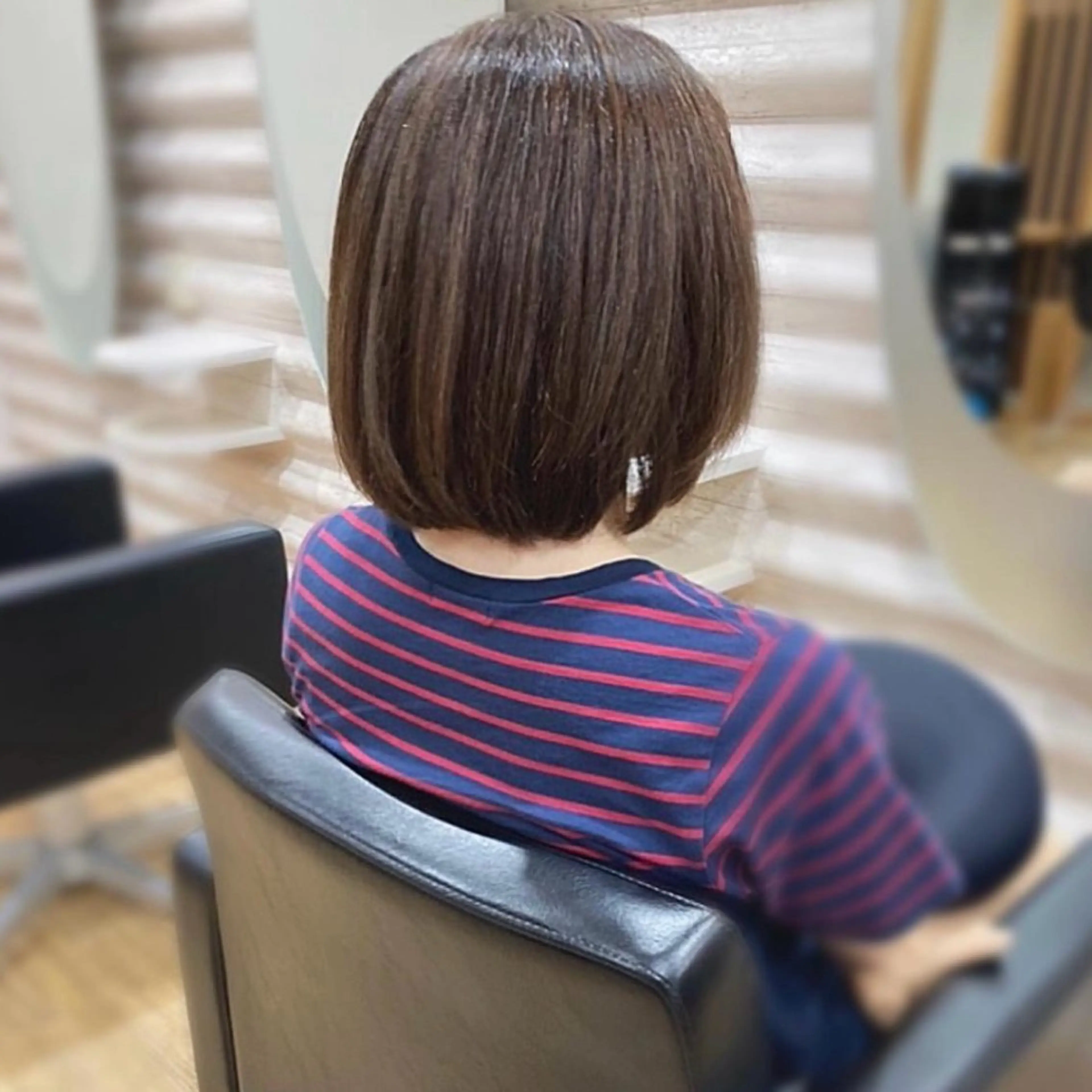 ミディアム カラー 髪質改善 カット トリートメント ダメージ毛が艶髪に 『ケア特化店』KONのヘアスタイル