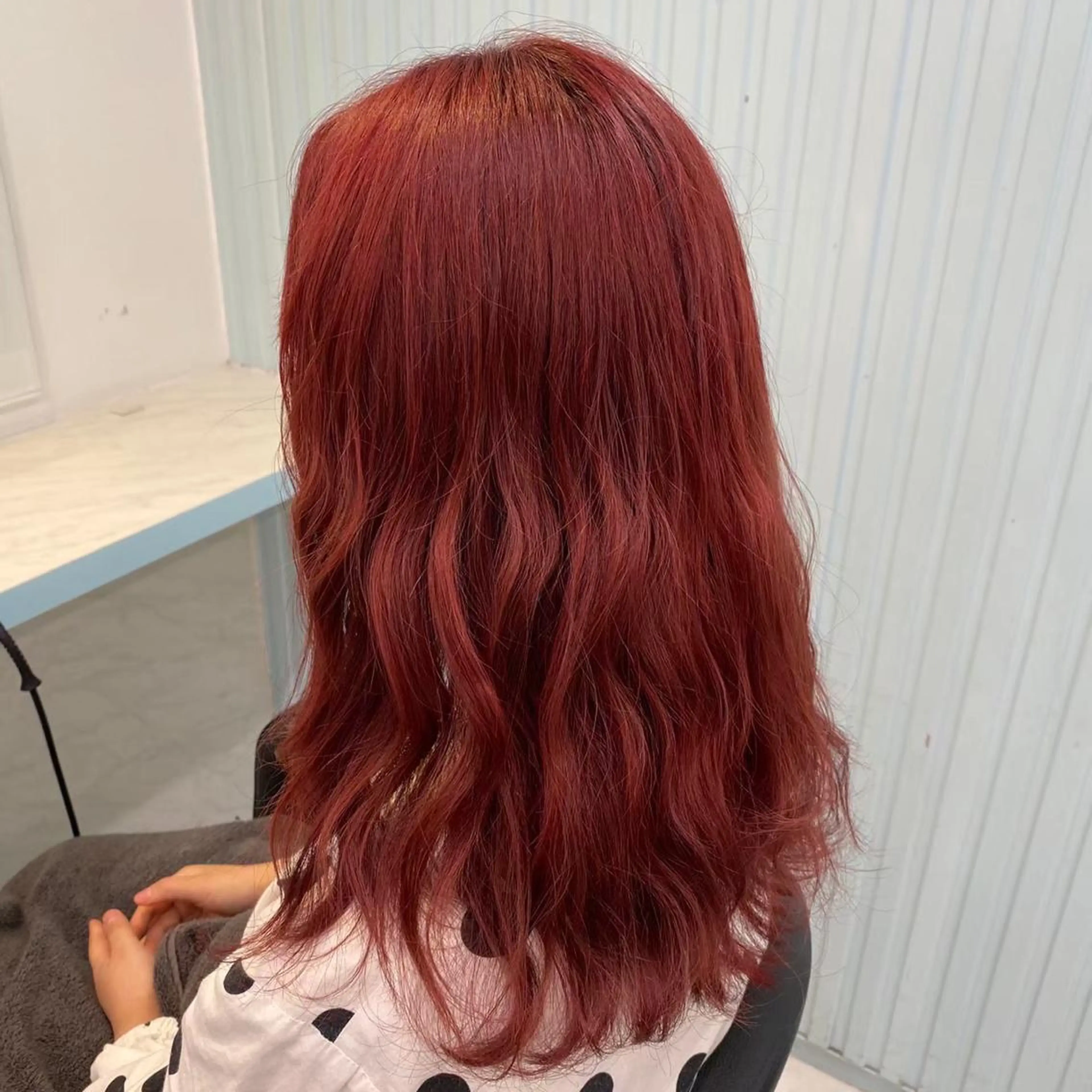 ミディアム パーマ ヘアアレンジ 💕上野美容師☁ ブリーチ💖サワのヘアスタイル