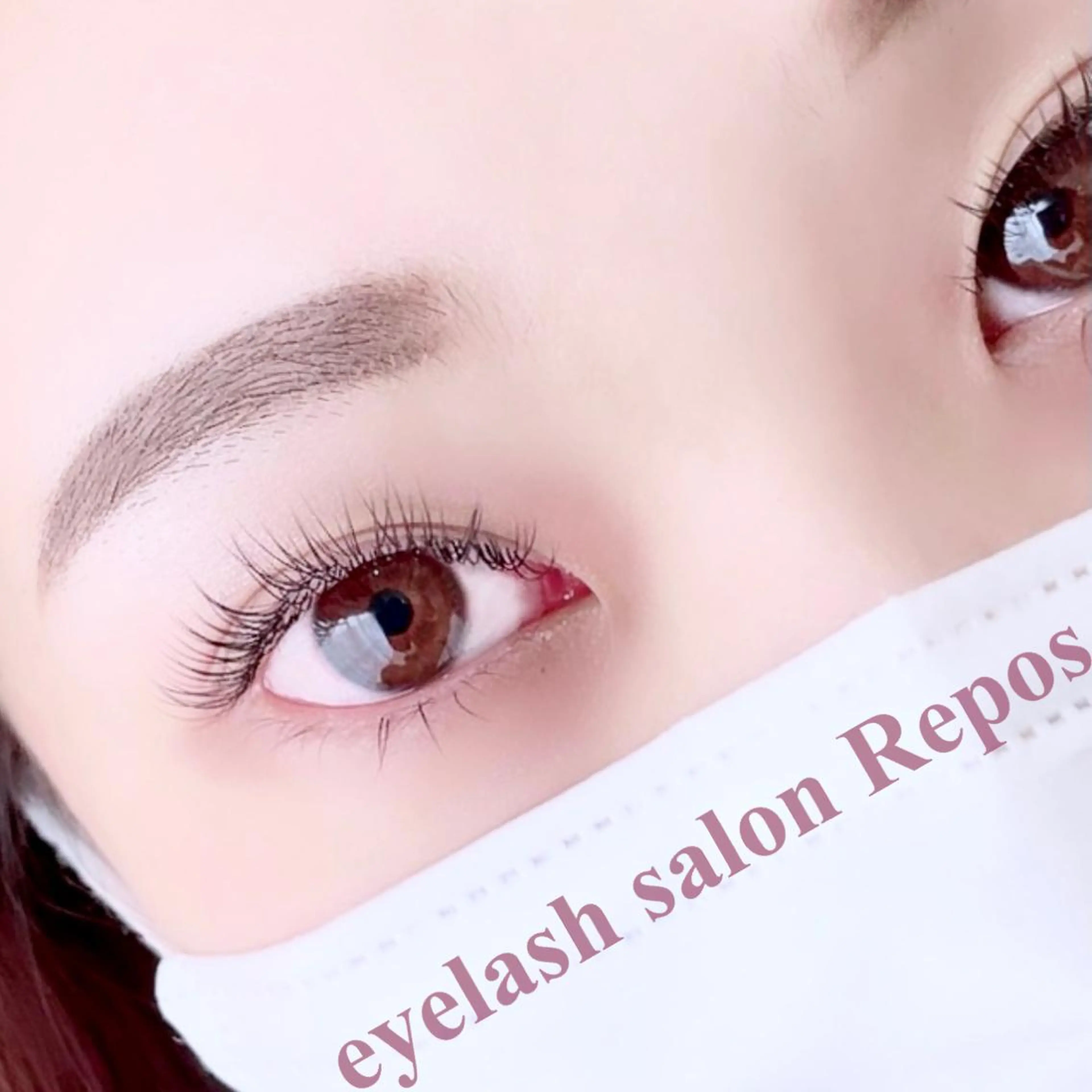 マツエク・マツパ フラットラッシュ eyelash salon Repos所属・植野 萌のマツエク・マツパデザイン