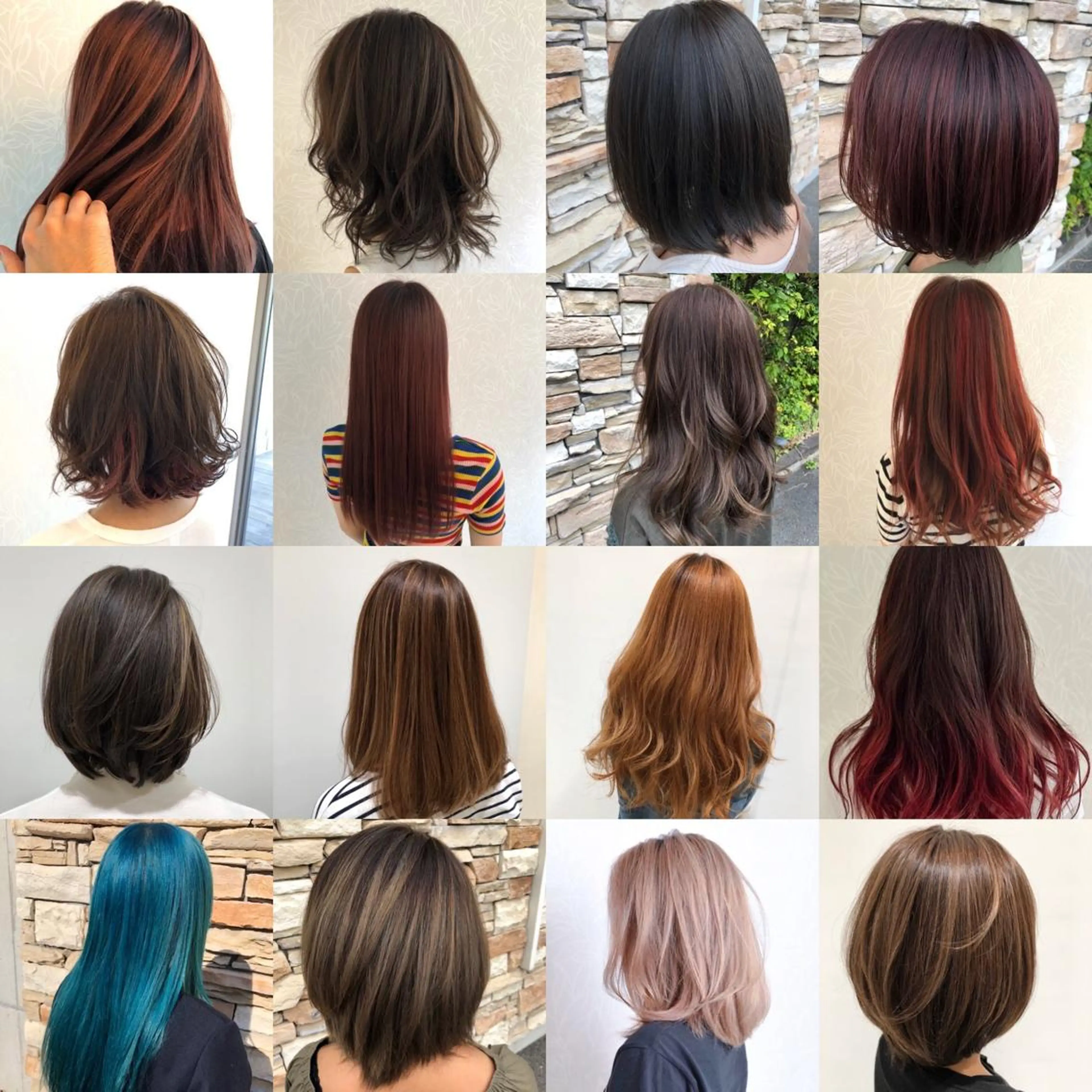 カラー パーマ ヘアアレンジ 柏本 果菜のヘアスタイル