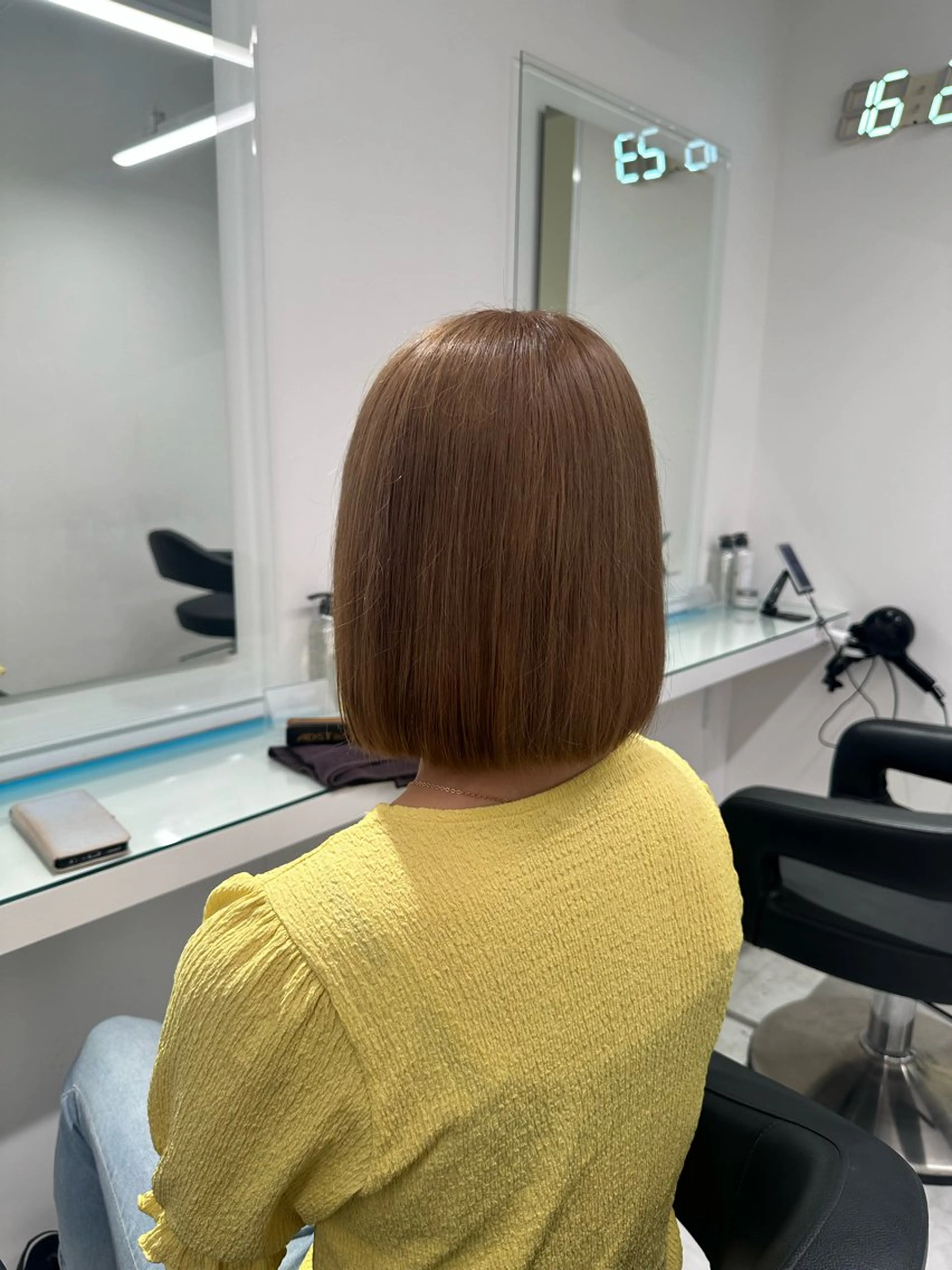 カラー マンツーマン/原宿/ 透明感カラー⭐️のヘアスタイル
