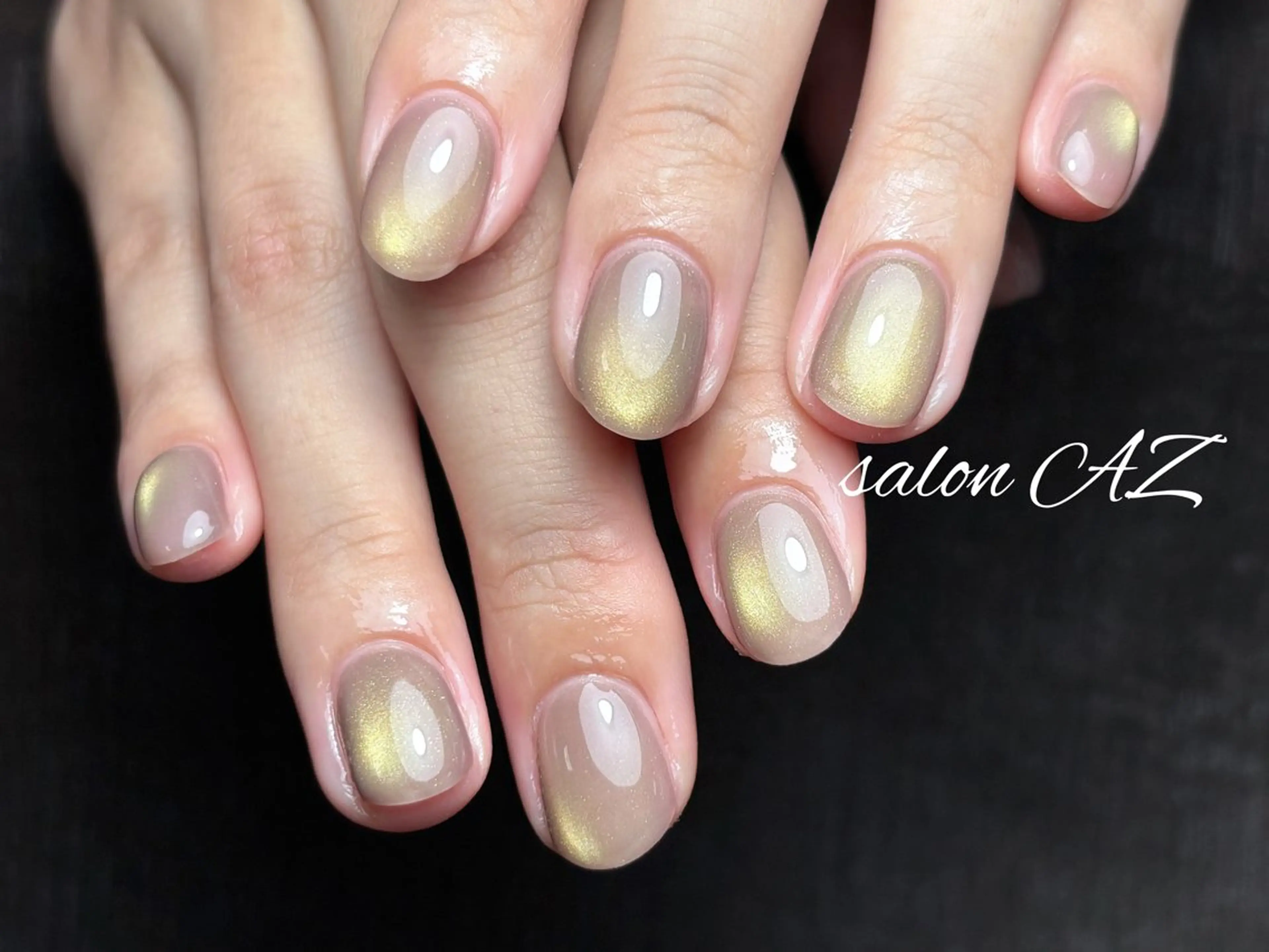 ネイル アートネイル 長さ出し フットネイル フレンチネイル ジェルネイル ハンドネイル salonAZ トップネイリストのネイルデザイン