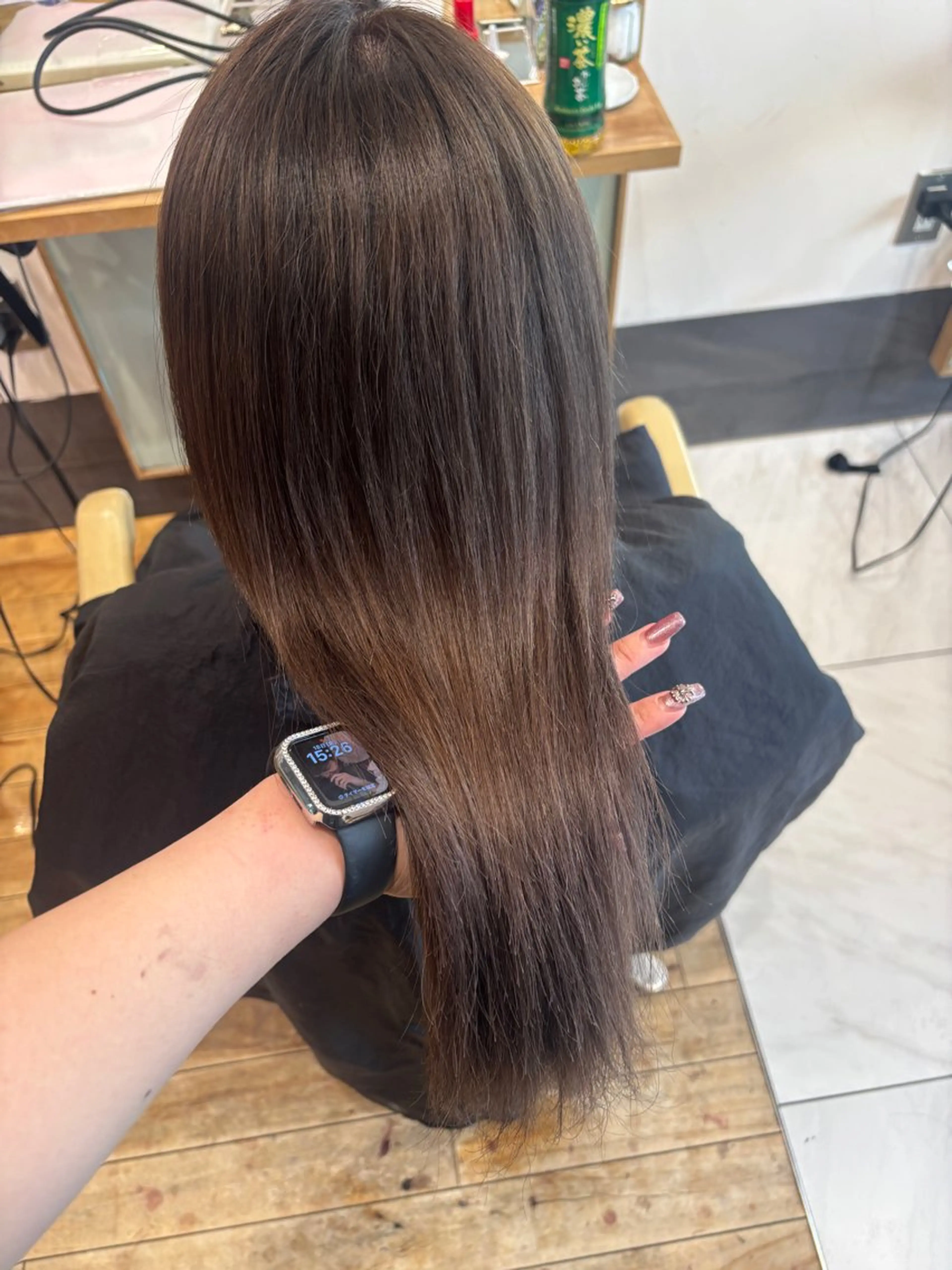 ロング トリートメント ️🩵RINKA/ ハイトーンカラー🩵のヘアスタイル
