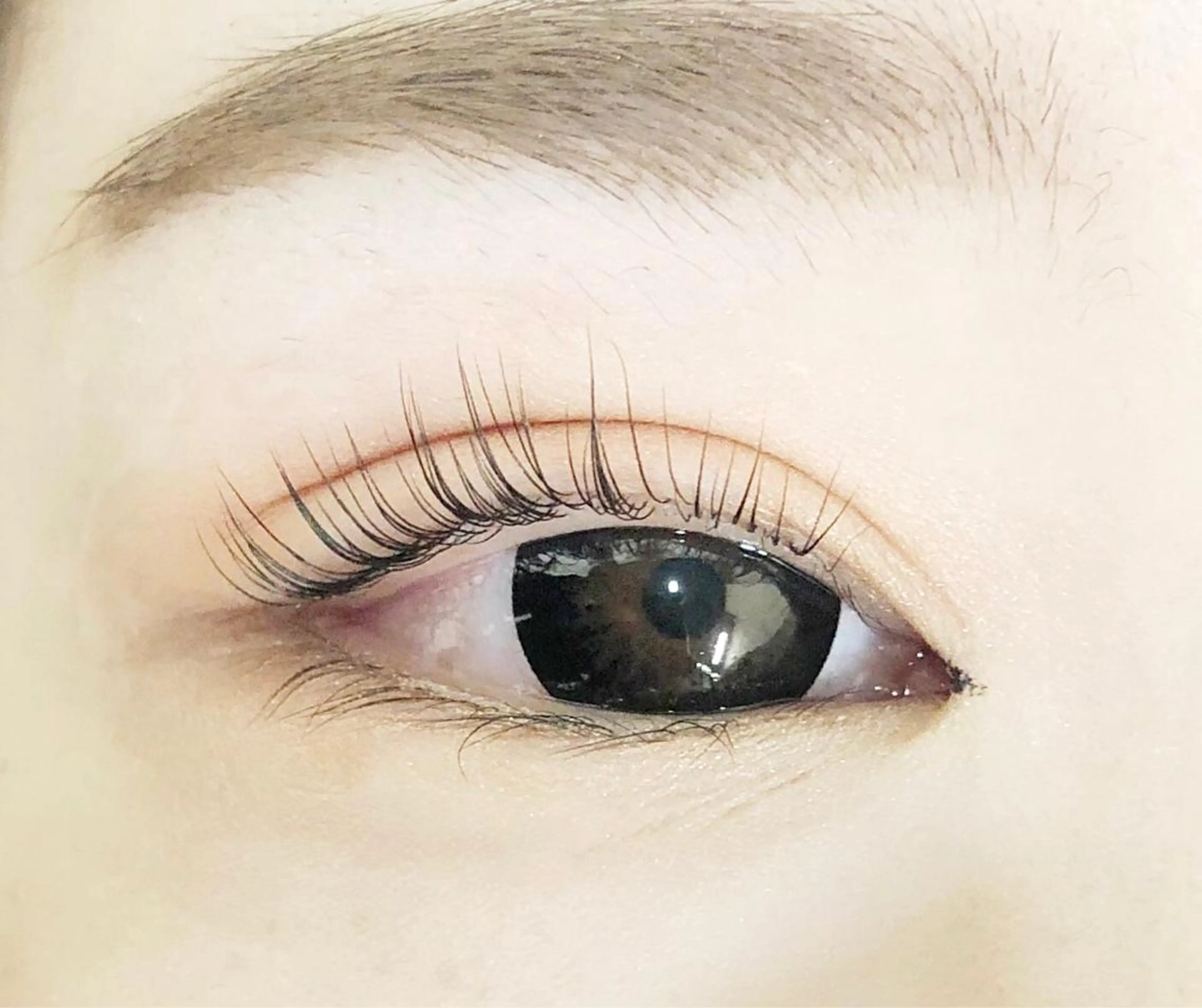 マツエク・マツパ パリジェンヌラッシュリフト 一重×まつ毛パーマ eyelash salon omeme所属・eyelash omemeのマツエク・マツパデザイン