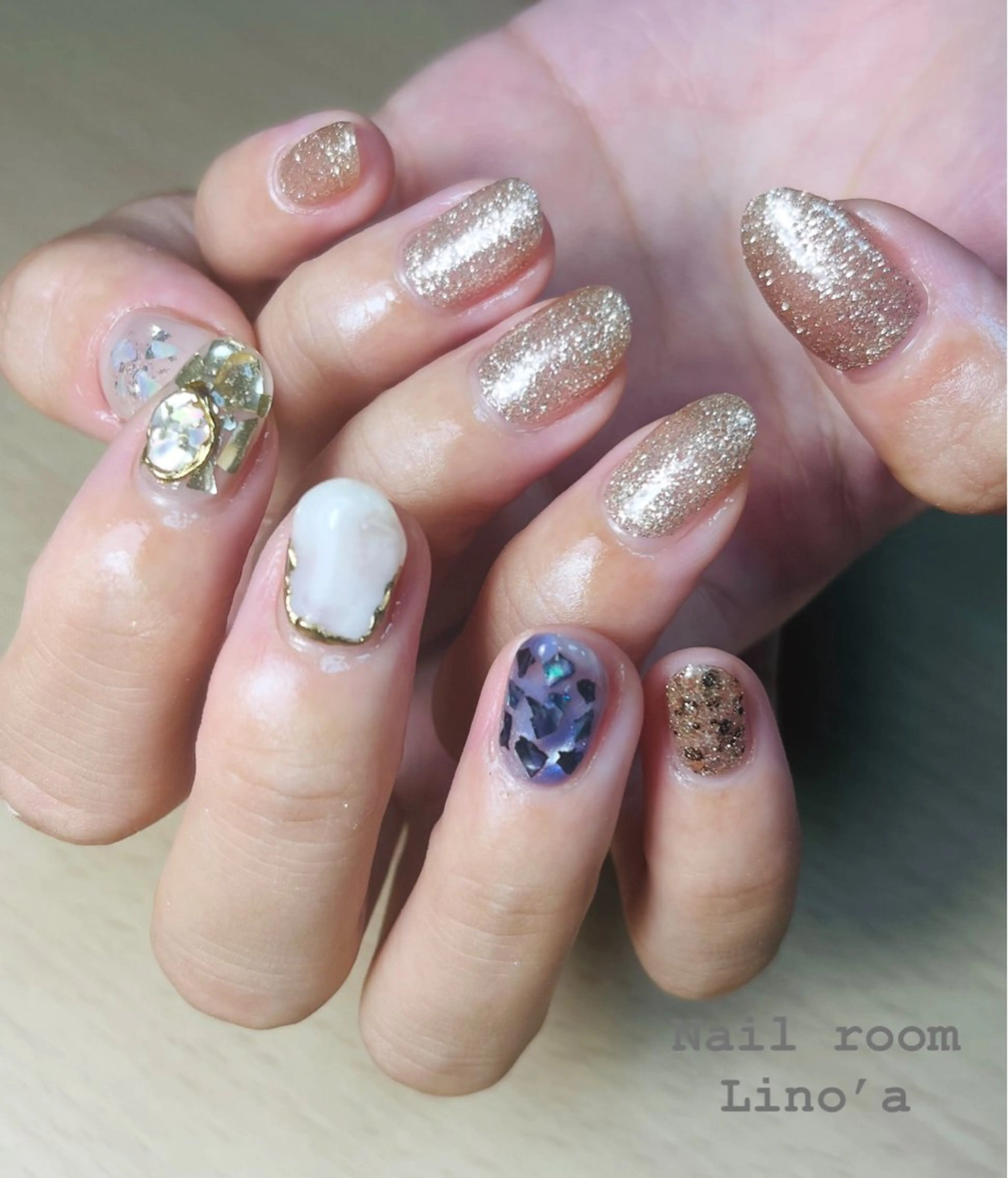 ネイル アートネイル ワンカラーネイル ハンドネイル Nail room Lino’aのネイルデザイン
