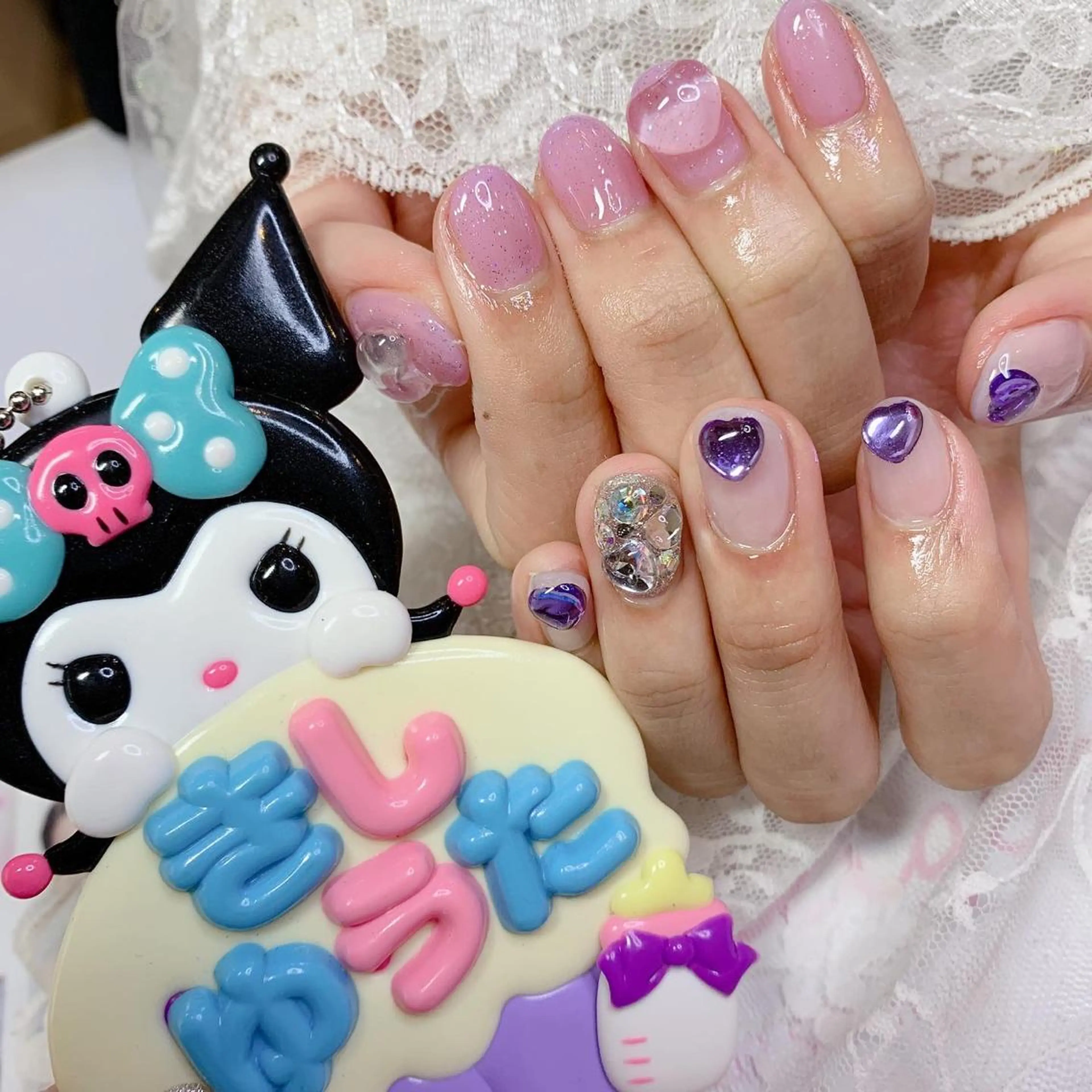 ネイル ハンドネイル La neige* yuki 🥯🍑のネイルデザイン