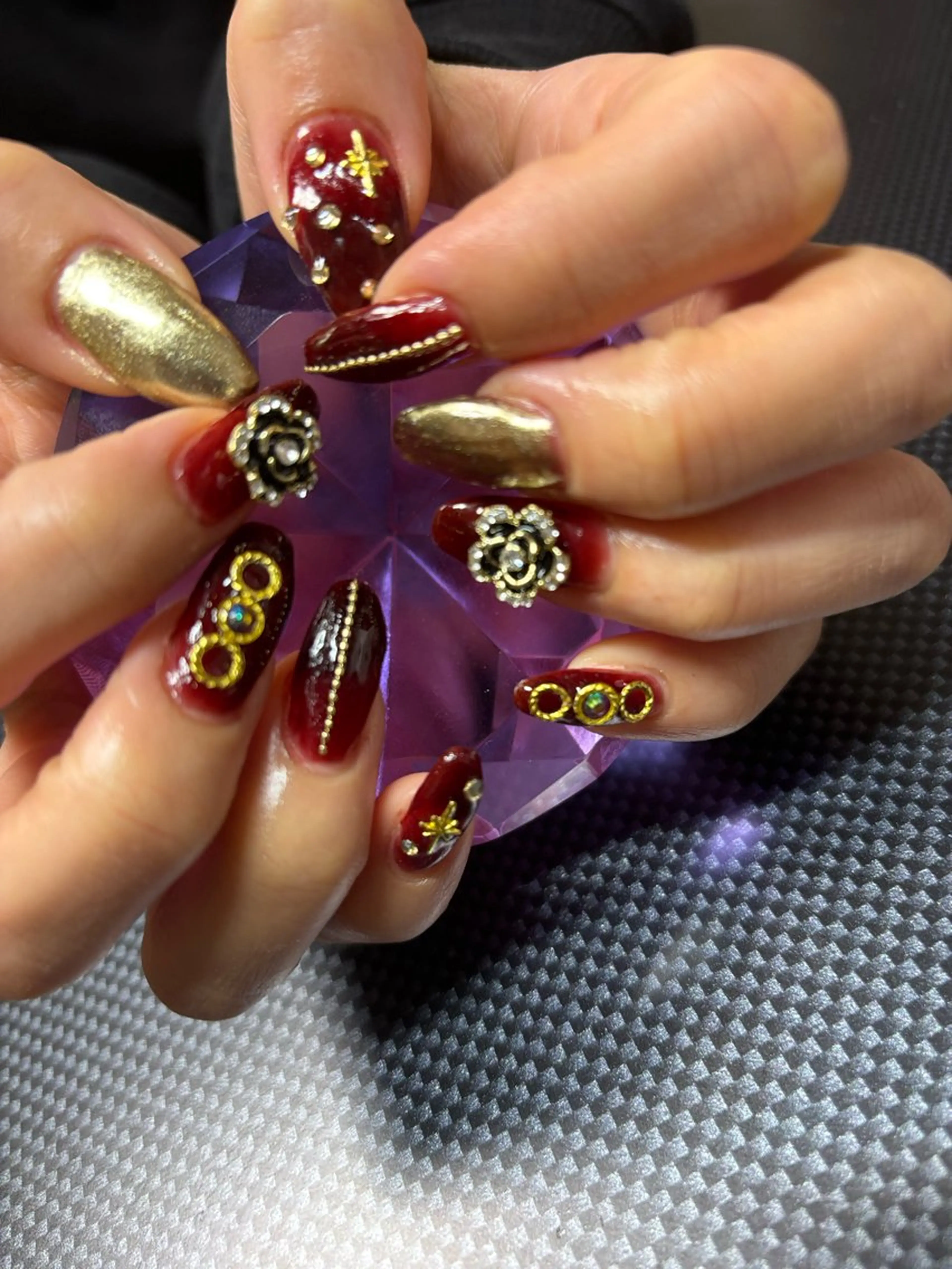 ネイル キラキラネイル NailSalona.k.a所属・k CHIORIのネイルデザイン