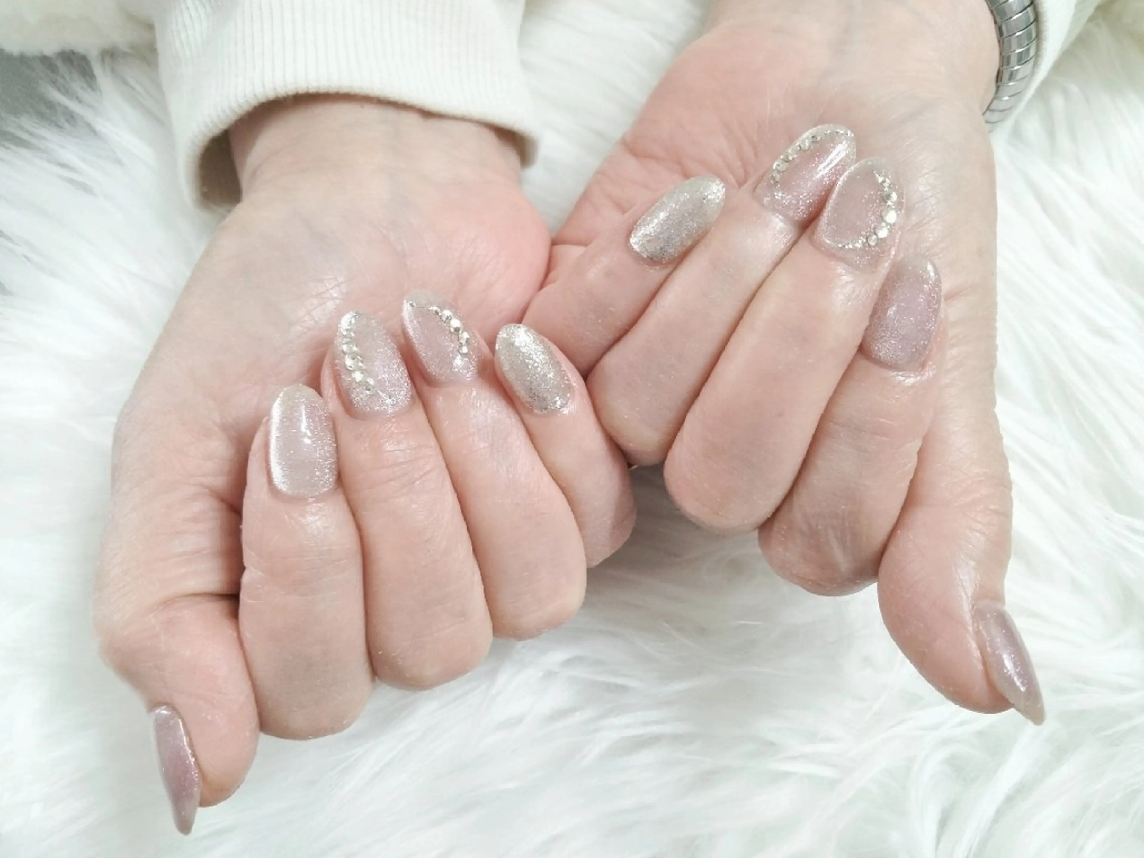 ネイル ジェルネイル パラジェル ハンドネイル ハンドケア Beaubie  nailサロンのネイルデザイン