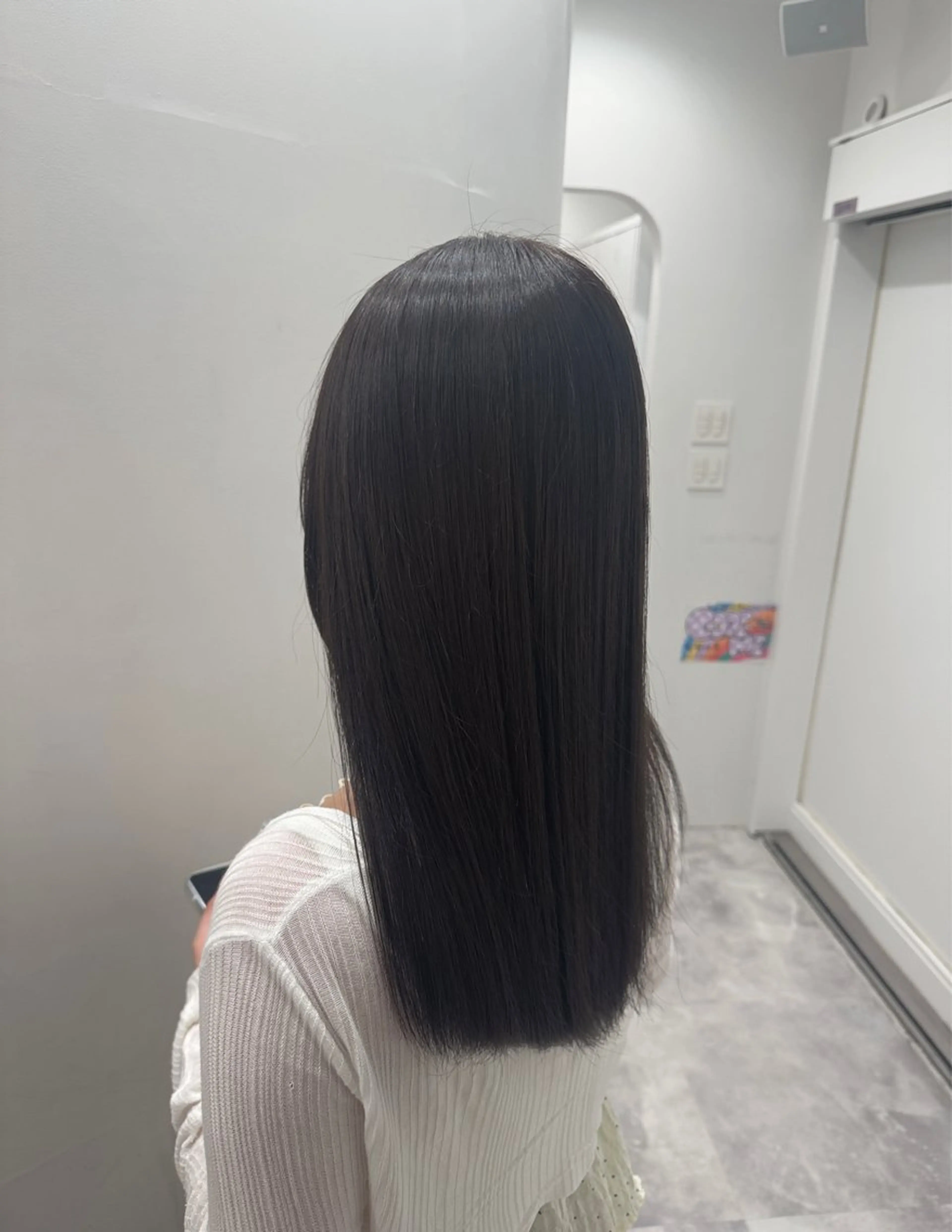 ロング カラー 透明感カラー グレージュ トリートメント ヘアカラー トリートメント HairSalon SHIAN 立川店所属・SHIAN/ こはる★のヘアスタイル