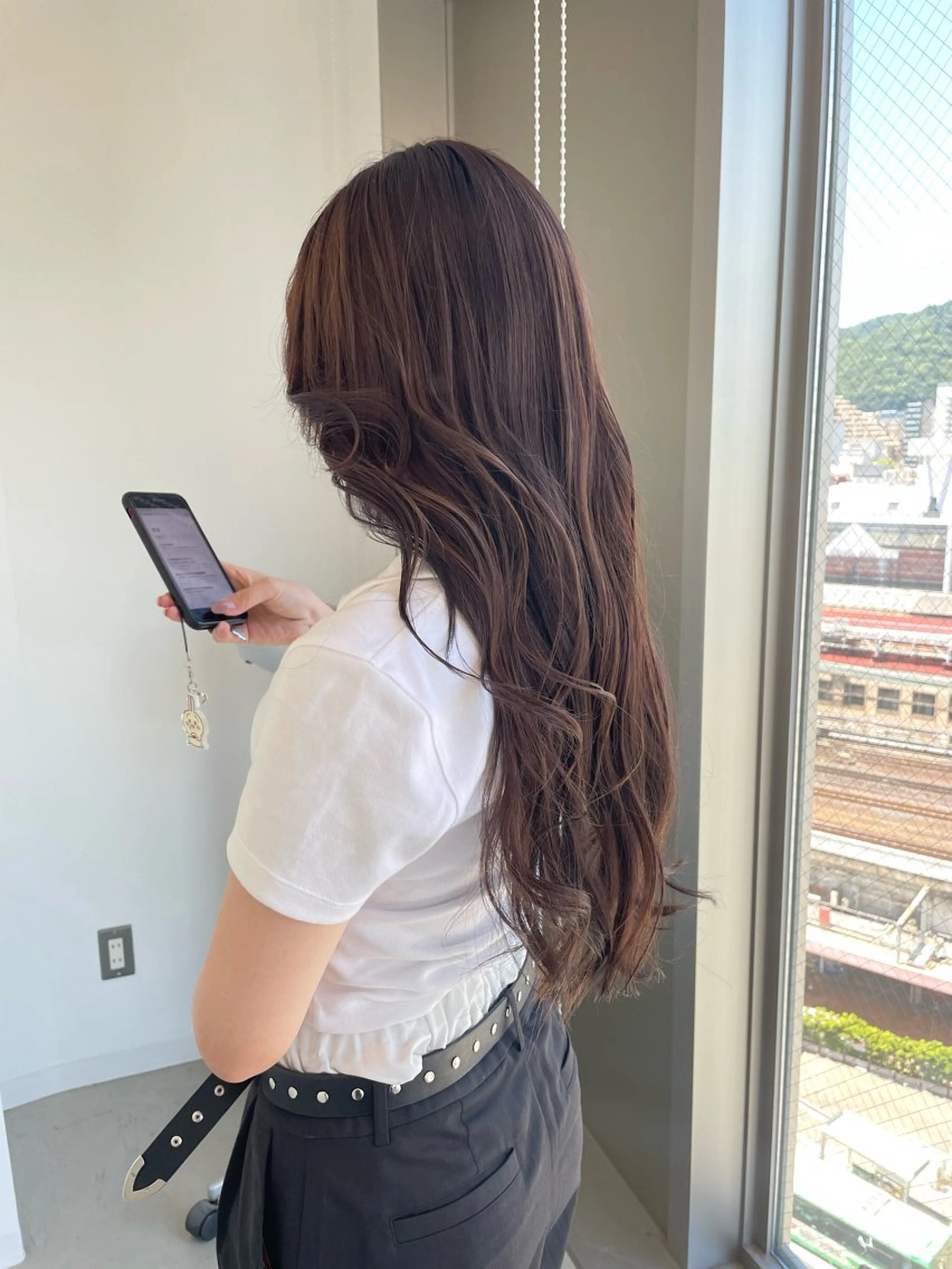 ロング カット 縮毛矯正 トリートメント ヘアセット 🎗井上 竜 ブリーチ指名No.1のヘアスタイル