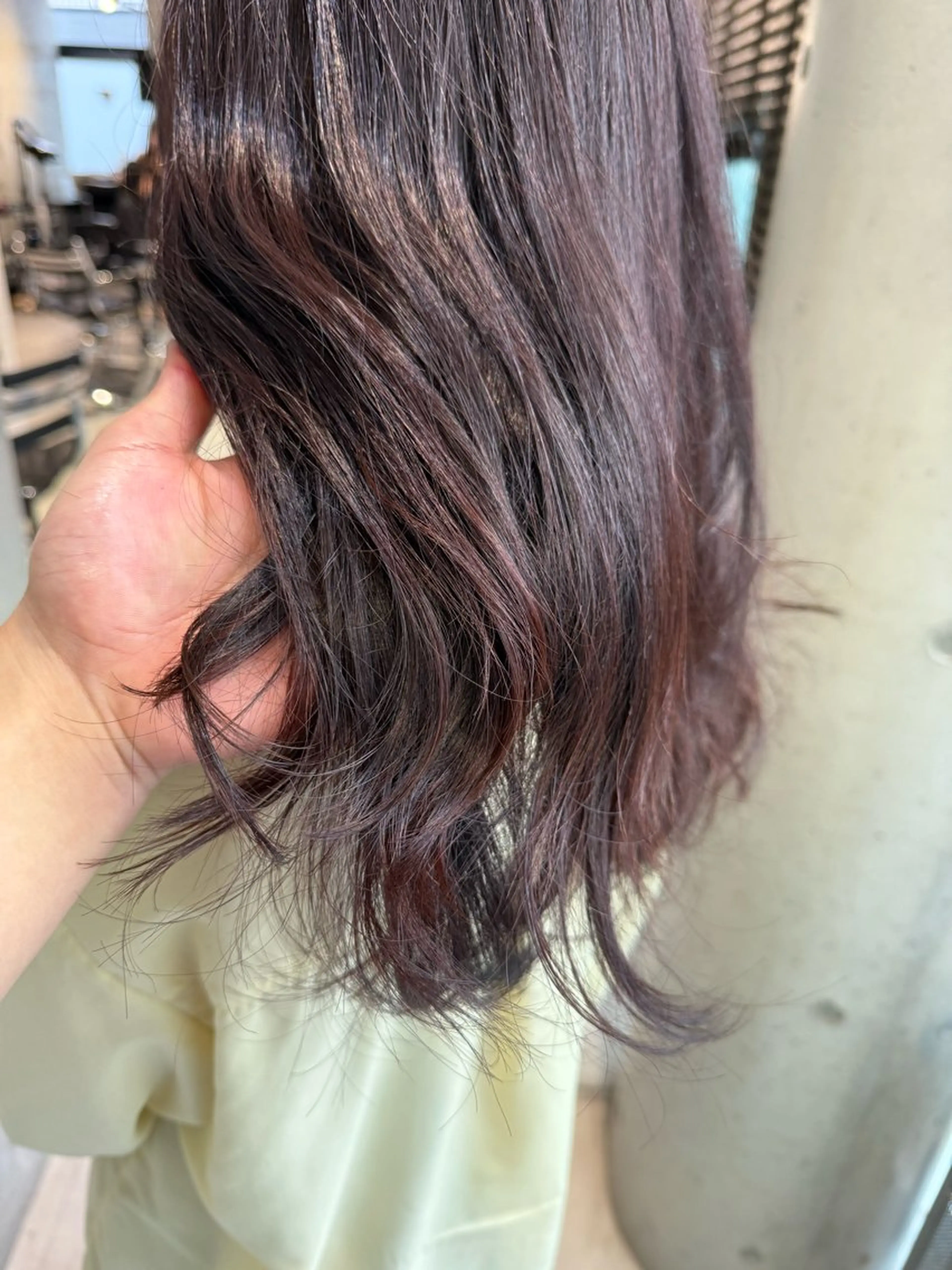 セミロング カラー カット ヘアカラー トリートメント 艶髪ナチュラル/ レイヤー🍀RYOのヘアスタイル