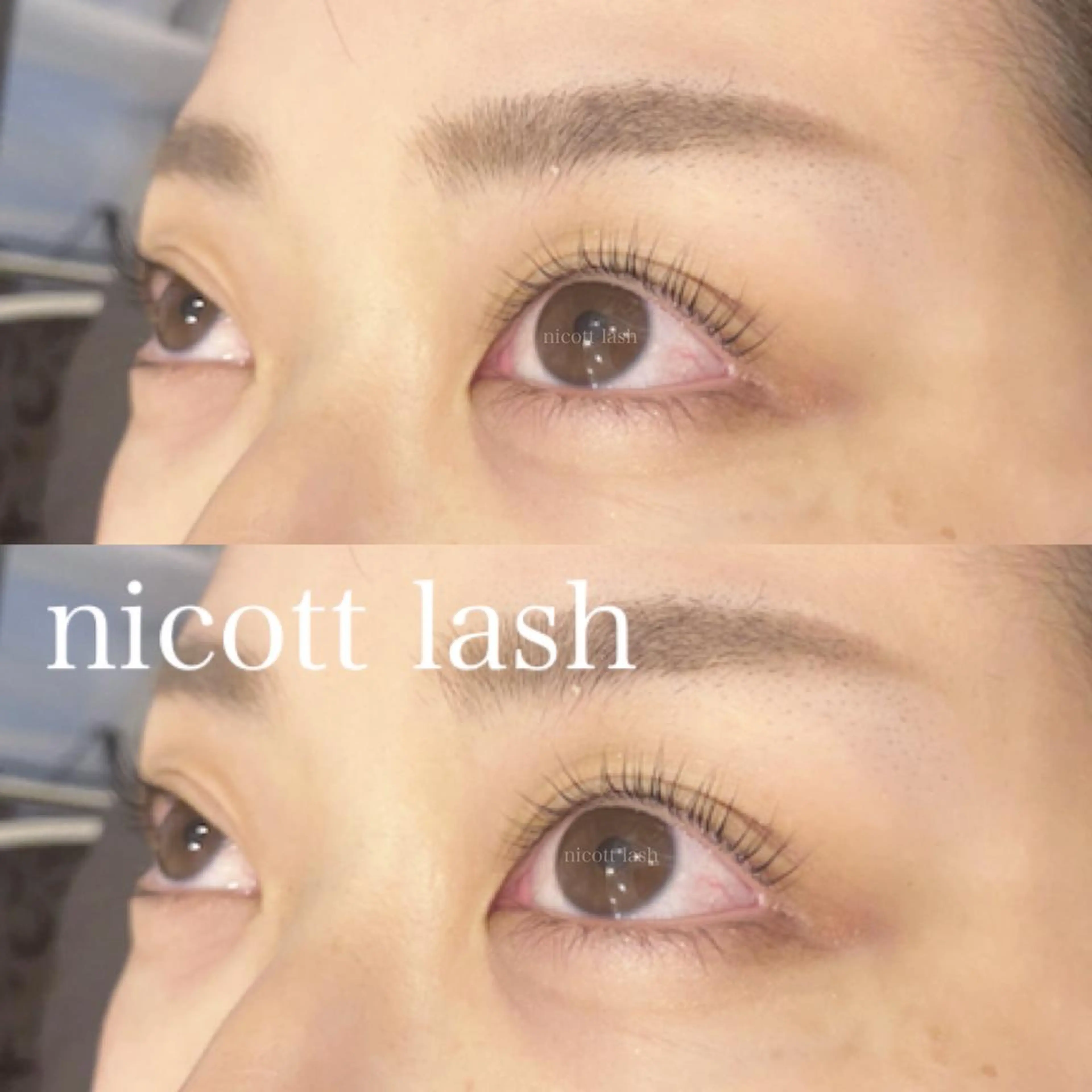 マツエク・マツパ nicott 松本のマツエク・マツパデザイン