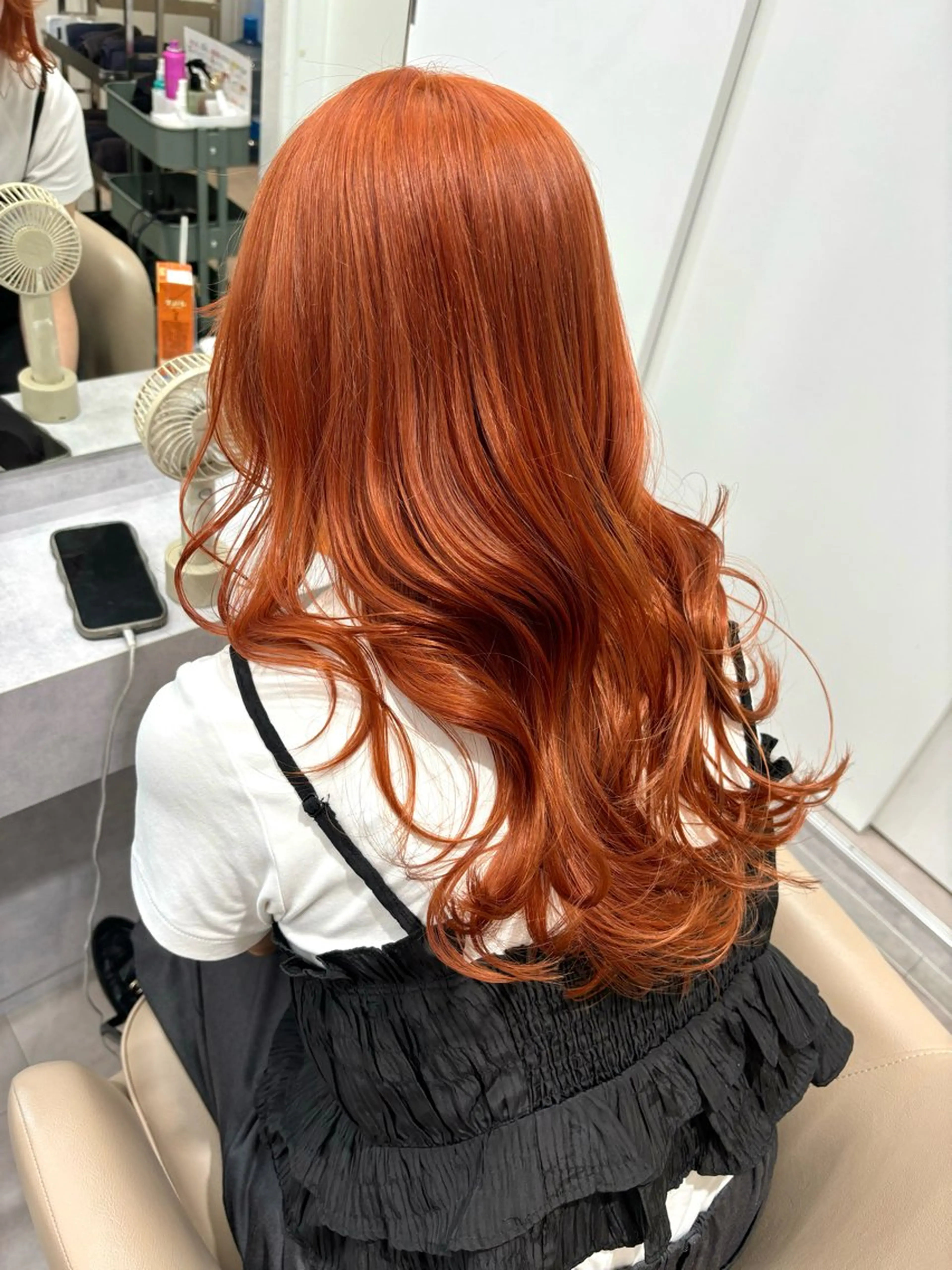 ロング カラー 流行りのレイヤーカッ ト得意💖akariのヘアスタイル